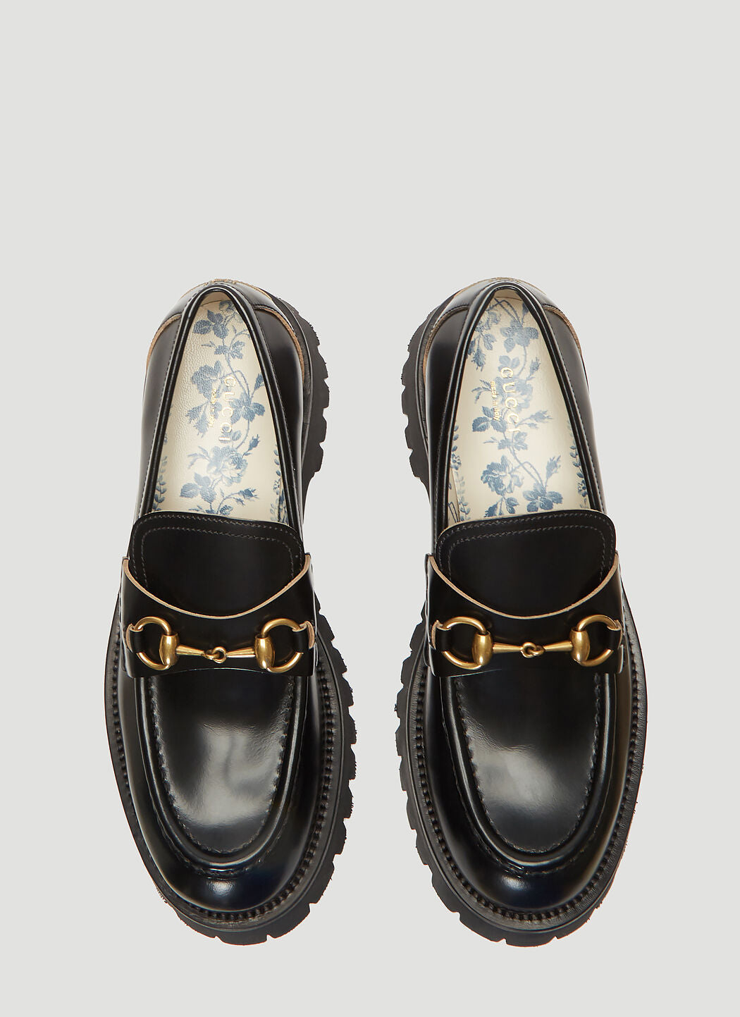 Gucci Women Chunky Lug Sole Loafers