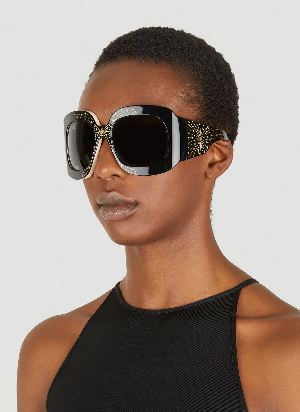 Gucci Women Oversize Square Frame Sunglasses