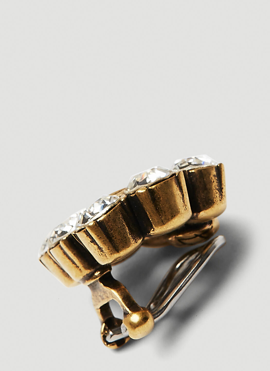 Gucci Women Embellished Gg Marmont Clip-On Earrings