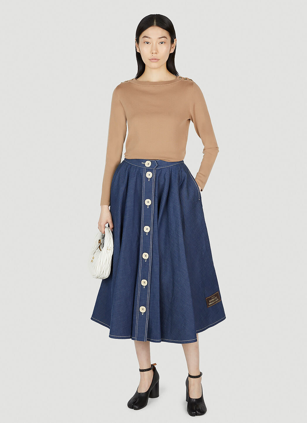Gucci Women Rib Stitch Knit Sweater