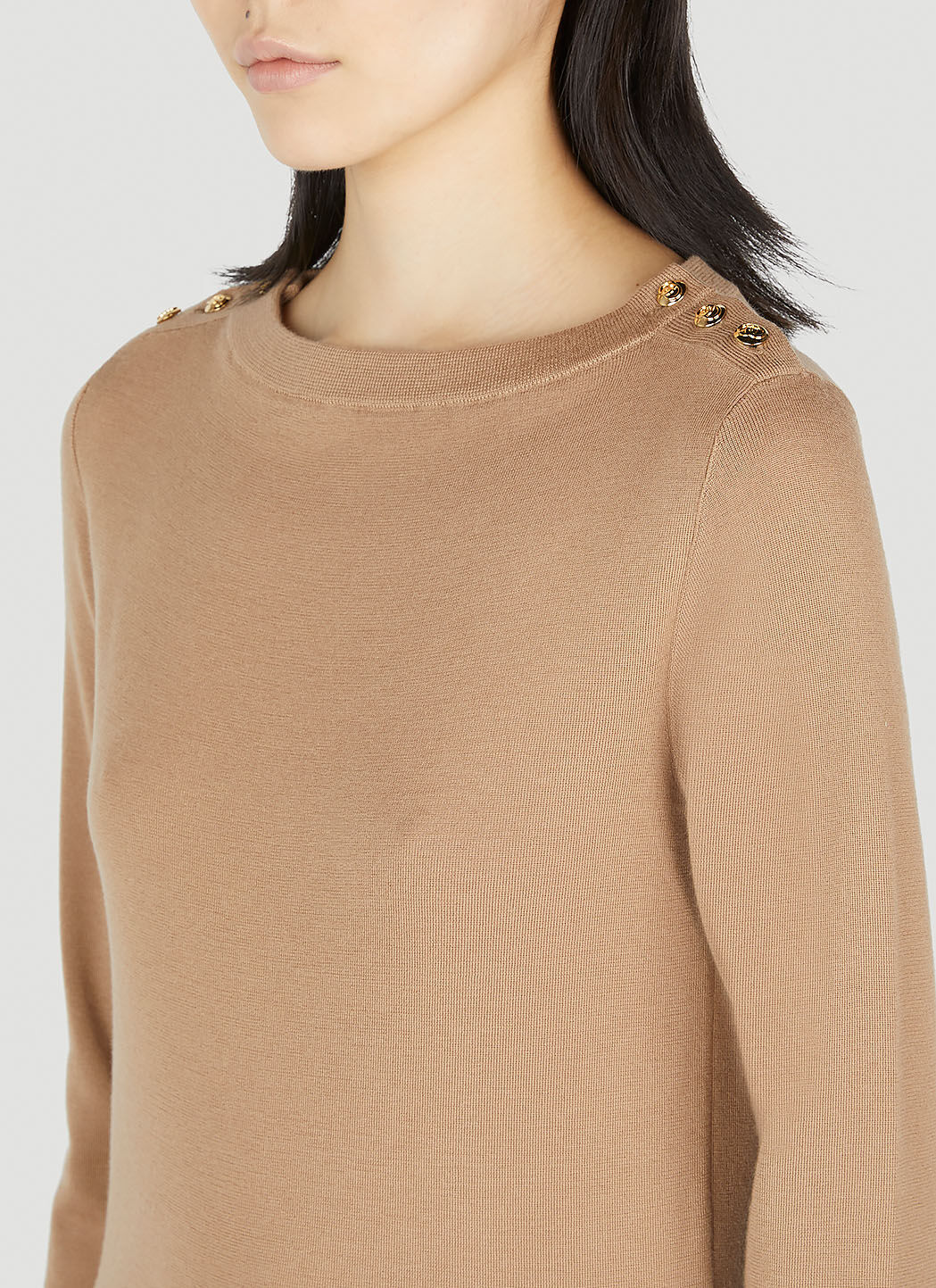 Gucci Women Rib Stitch Knit Sweater