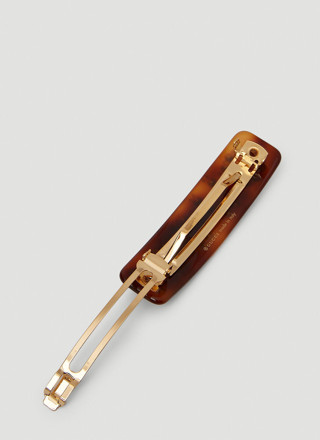 Gucci Women Crystal Logo Hair Clip
