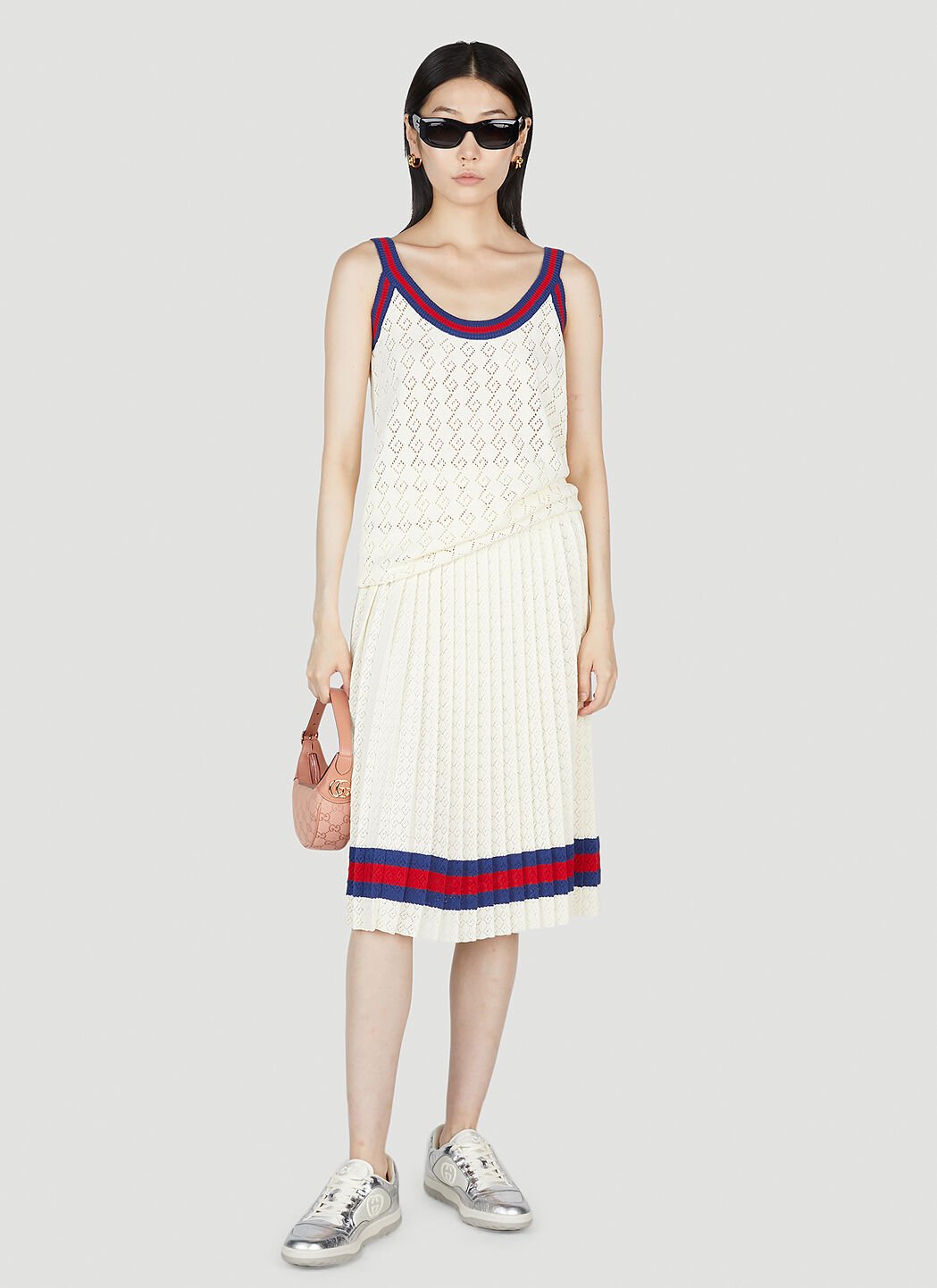 Gucci Women G Rhombus Knit Tank Top