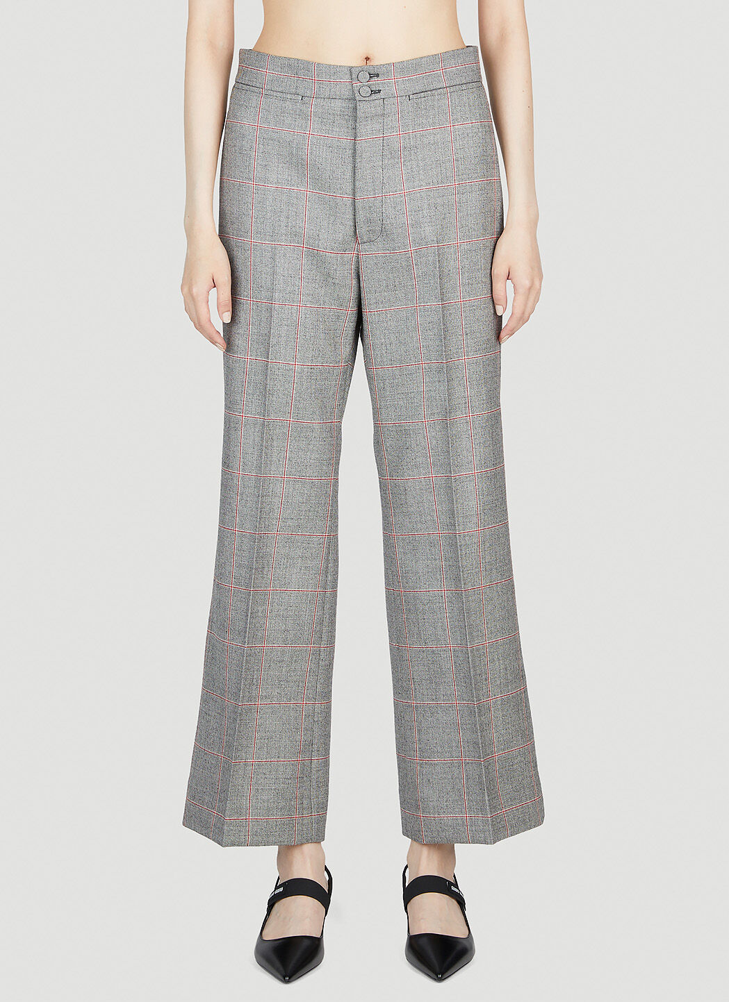 Gucci Women Check Suit Pants