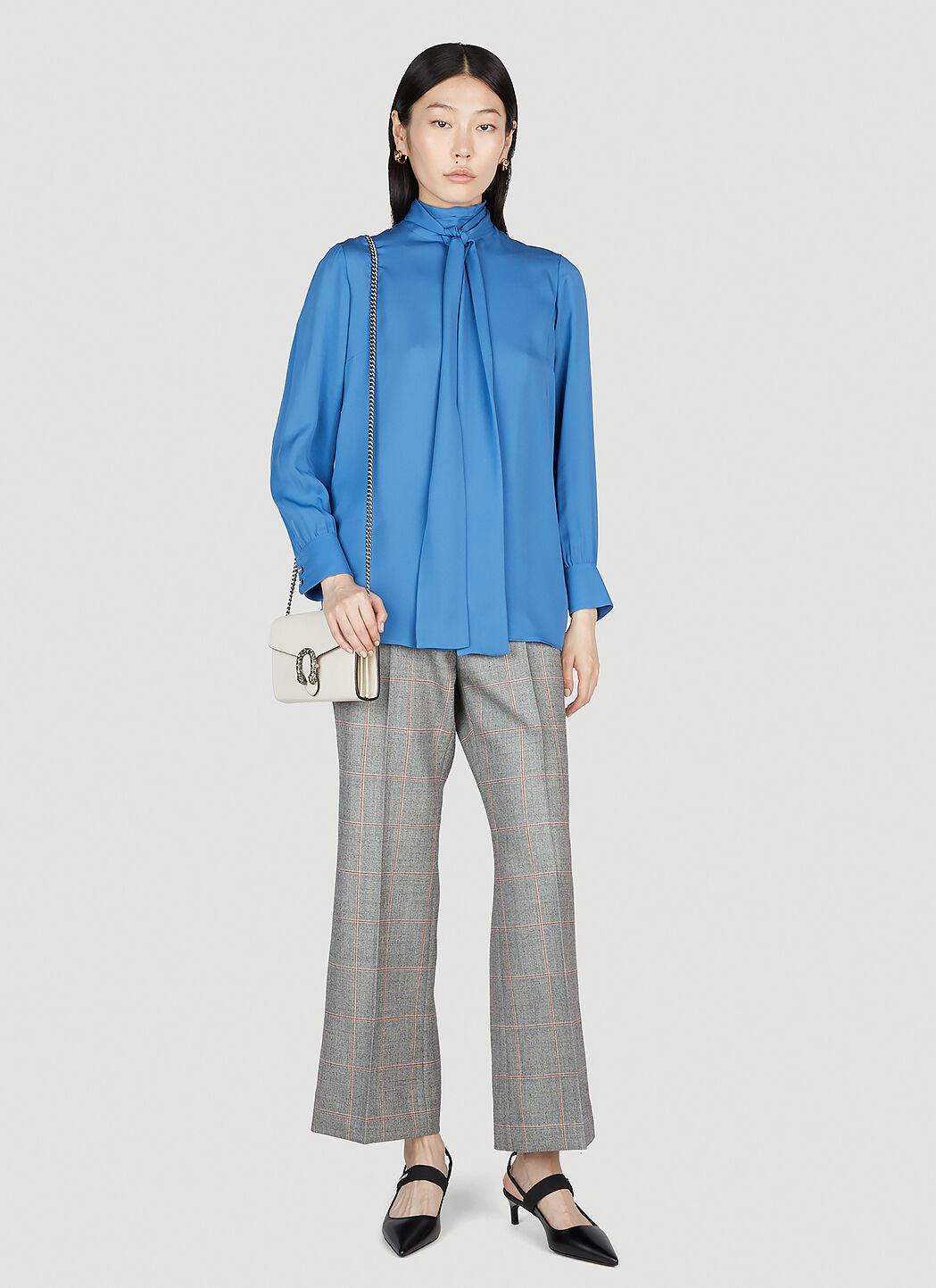 Gucci Women Check Suit Pants