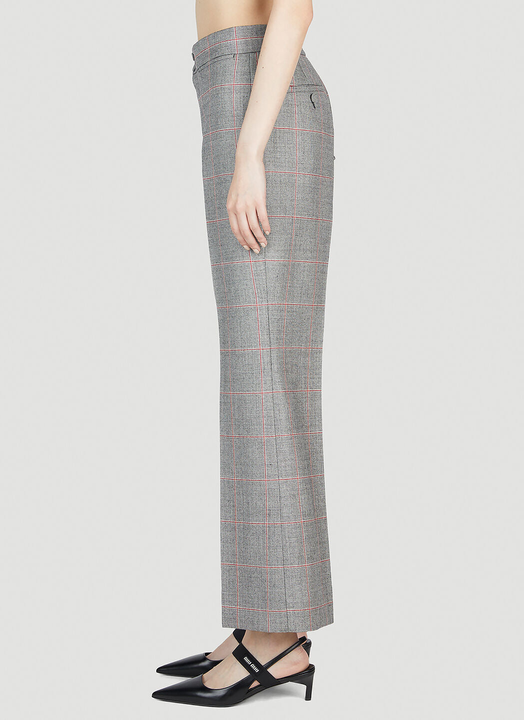 Gucci Women Check Suit Pants