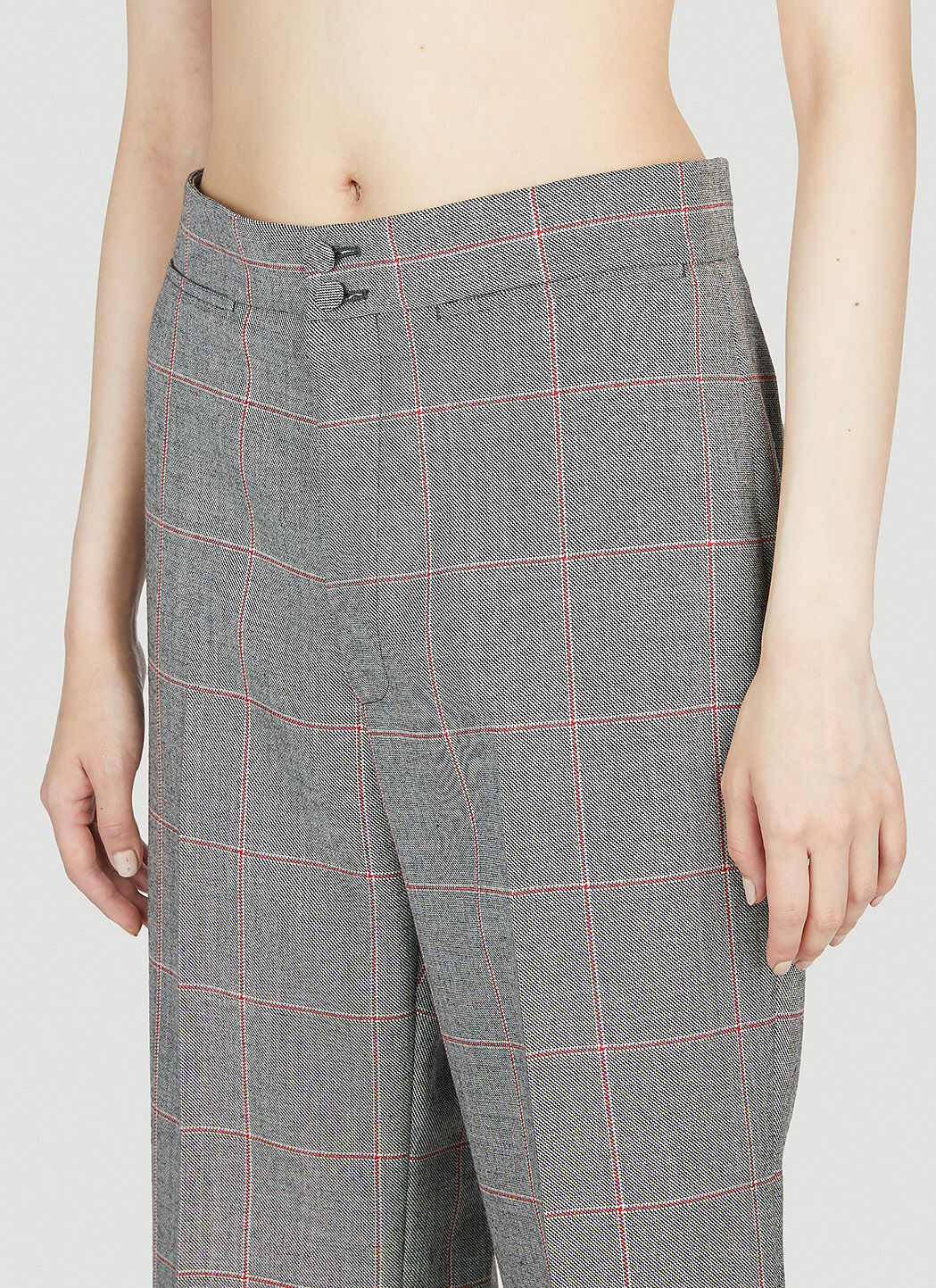 Gucci Women Check Suit Pants