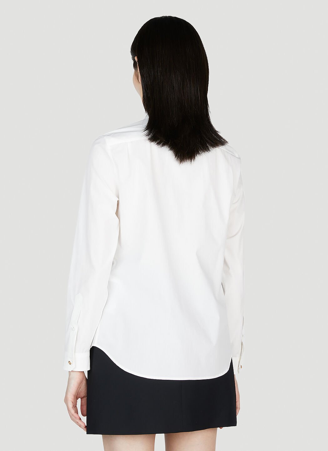 Gucci Women Point Collar Shirt