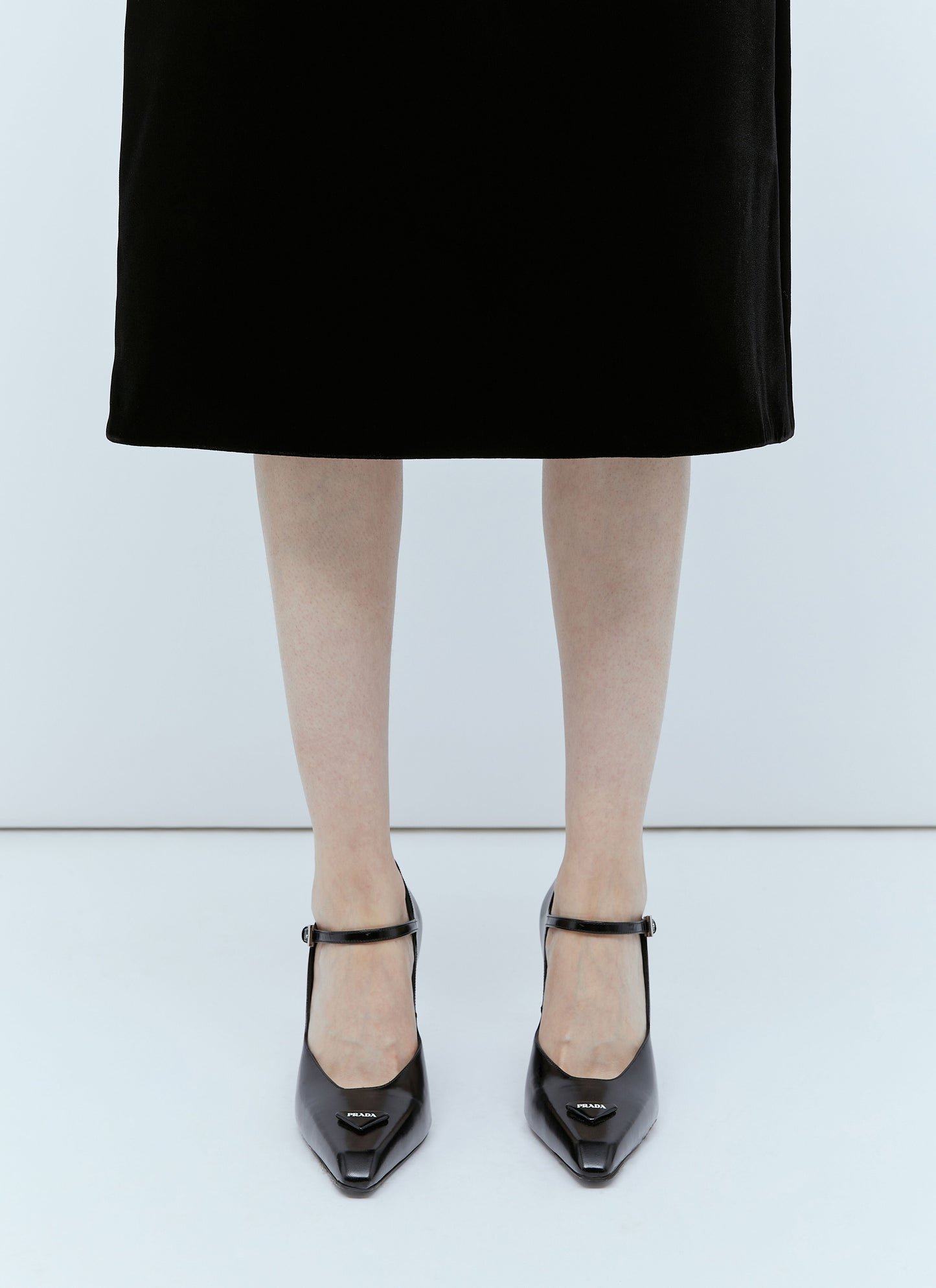 Gucci Women Velvet A-Line Skirt