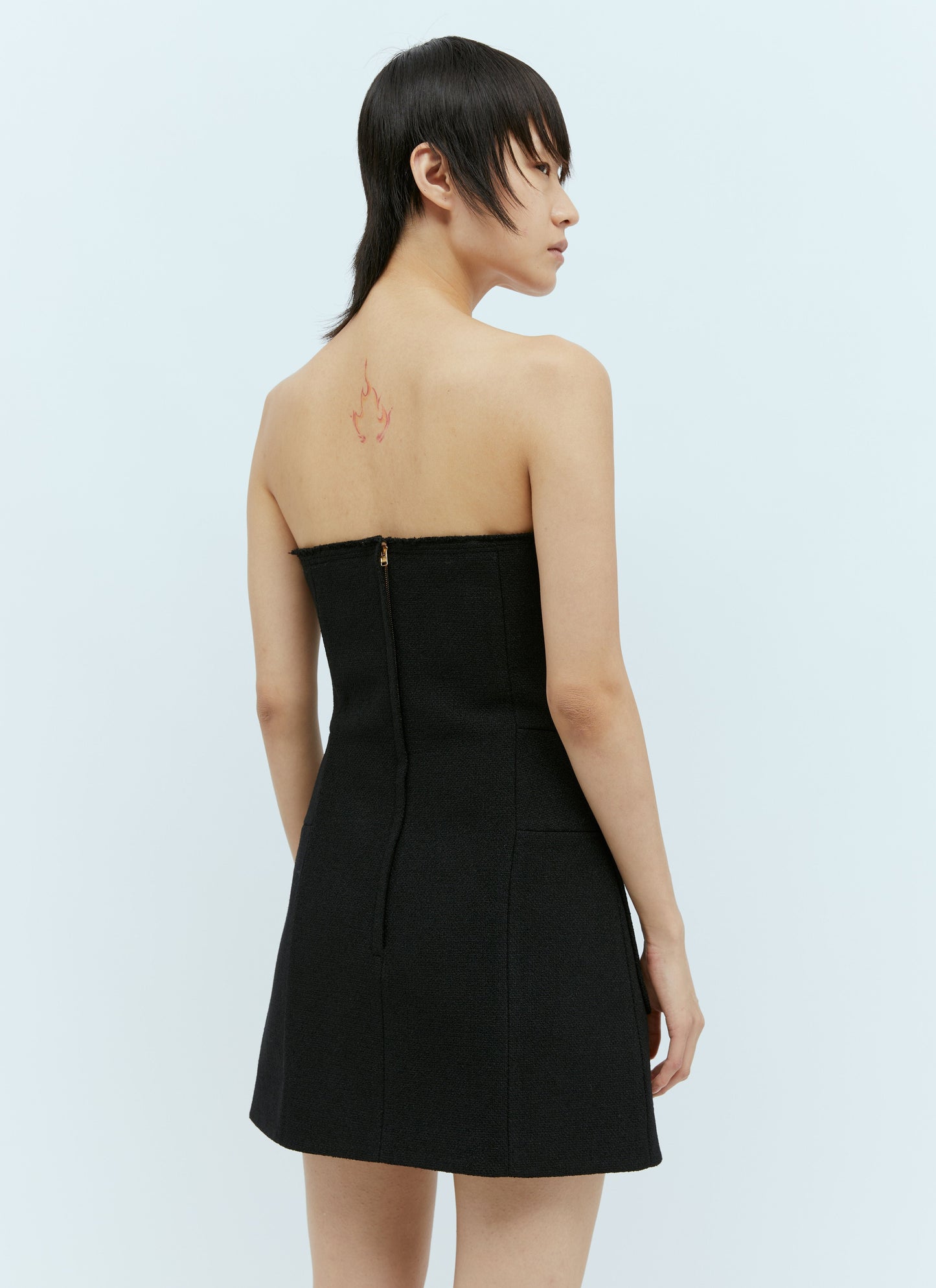 Gucci Women Tweed Mini Dress