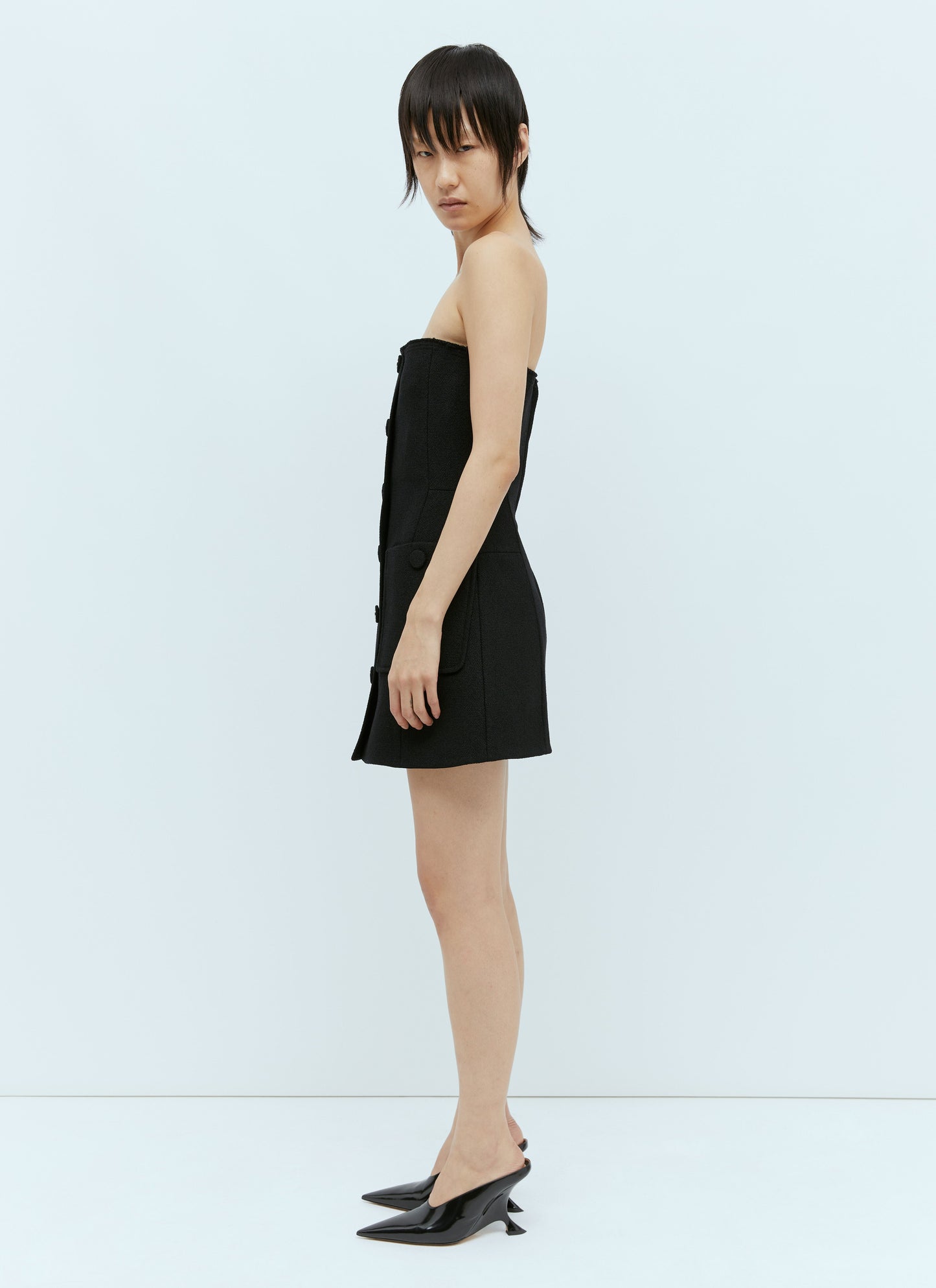 Gucci Women Tweed Mini Dress