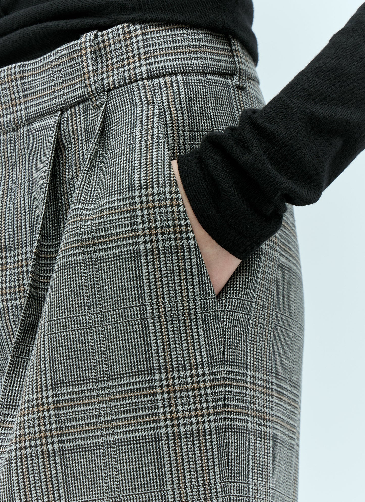 Gucci Women Prince Of Wales Check Tailored Pants