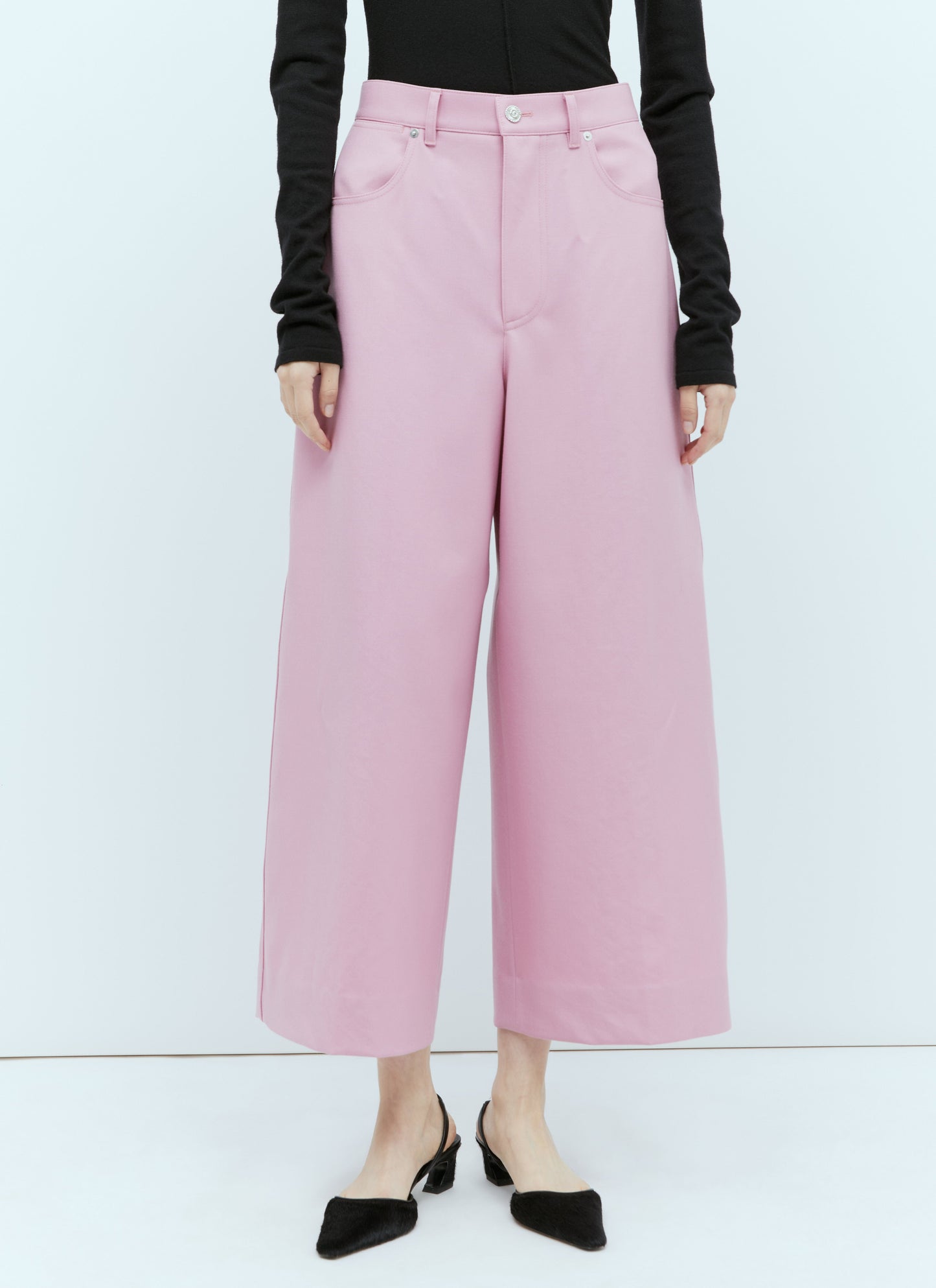 Gucci Women Wool Drill Pants