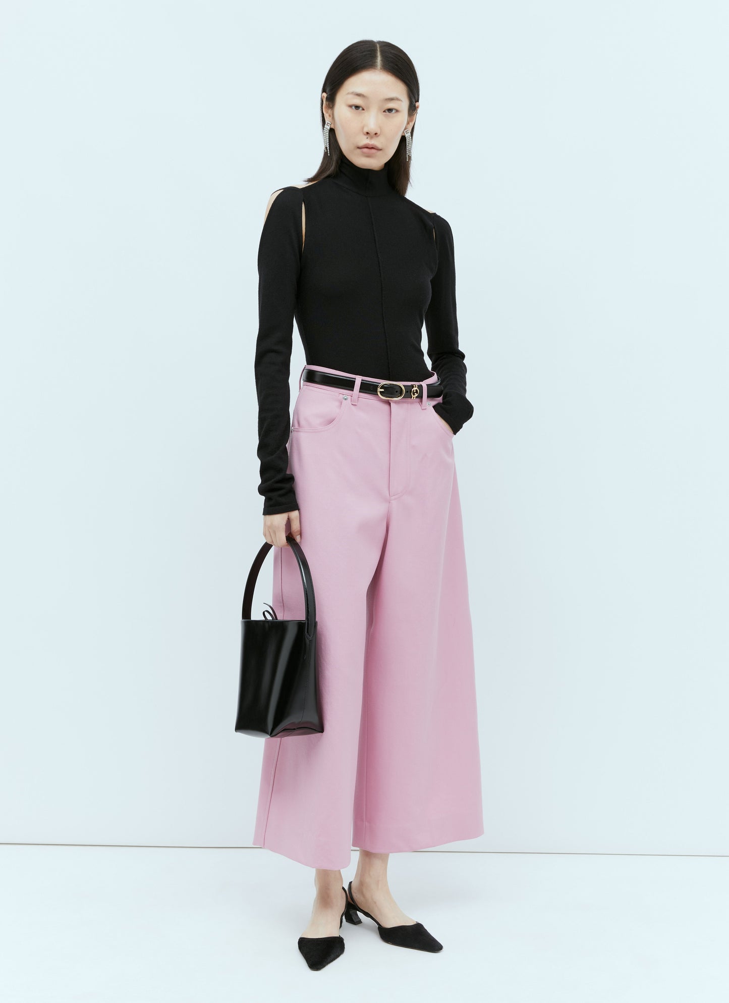Gucci Women Wool Drill Pants