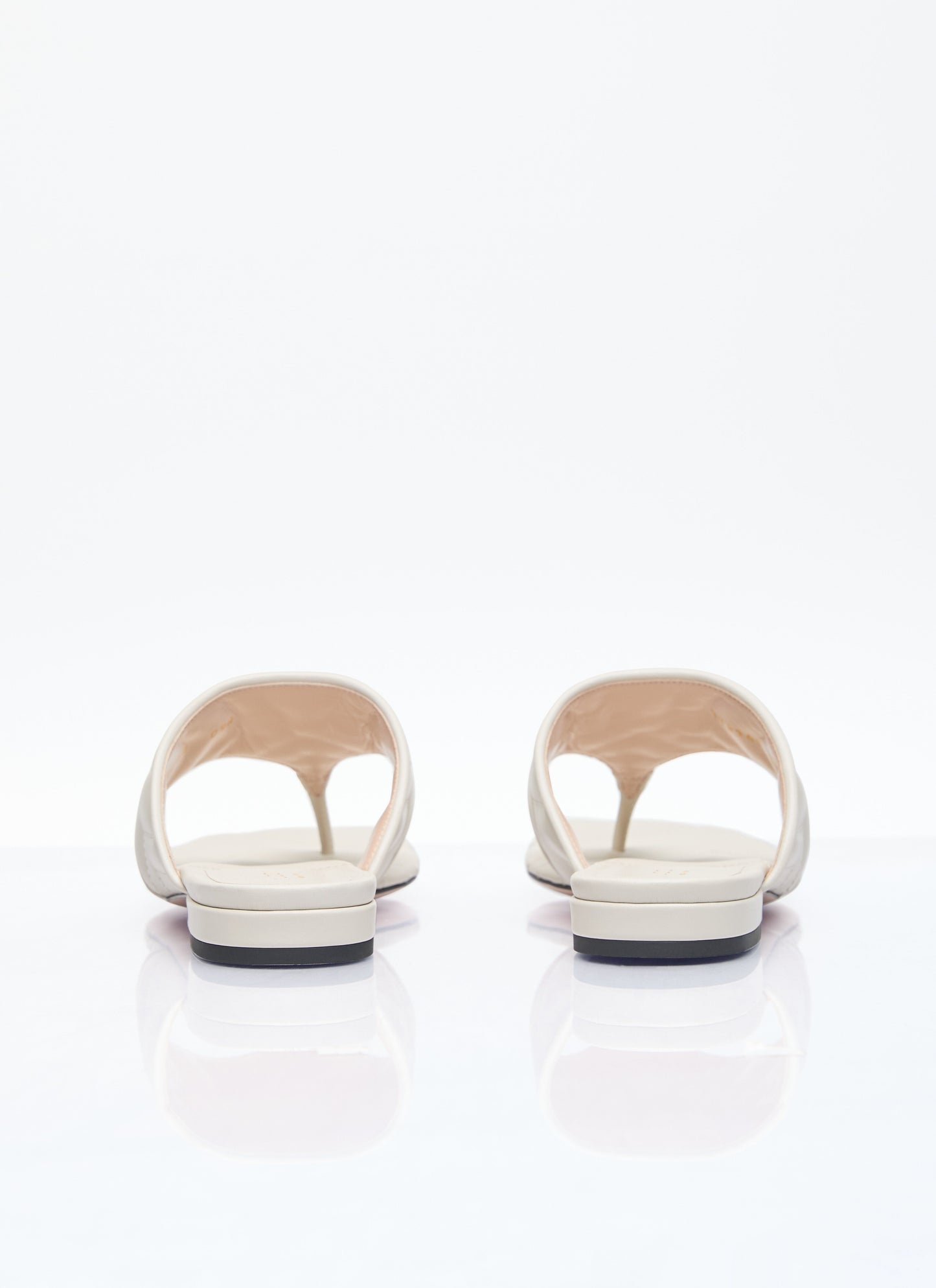 Gucci Women Double G Thong Slide