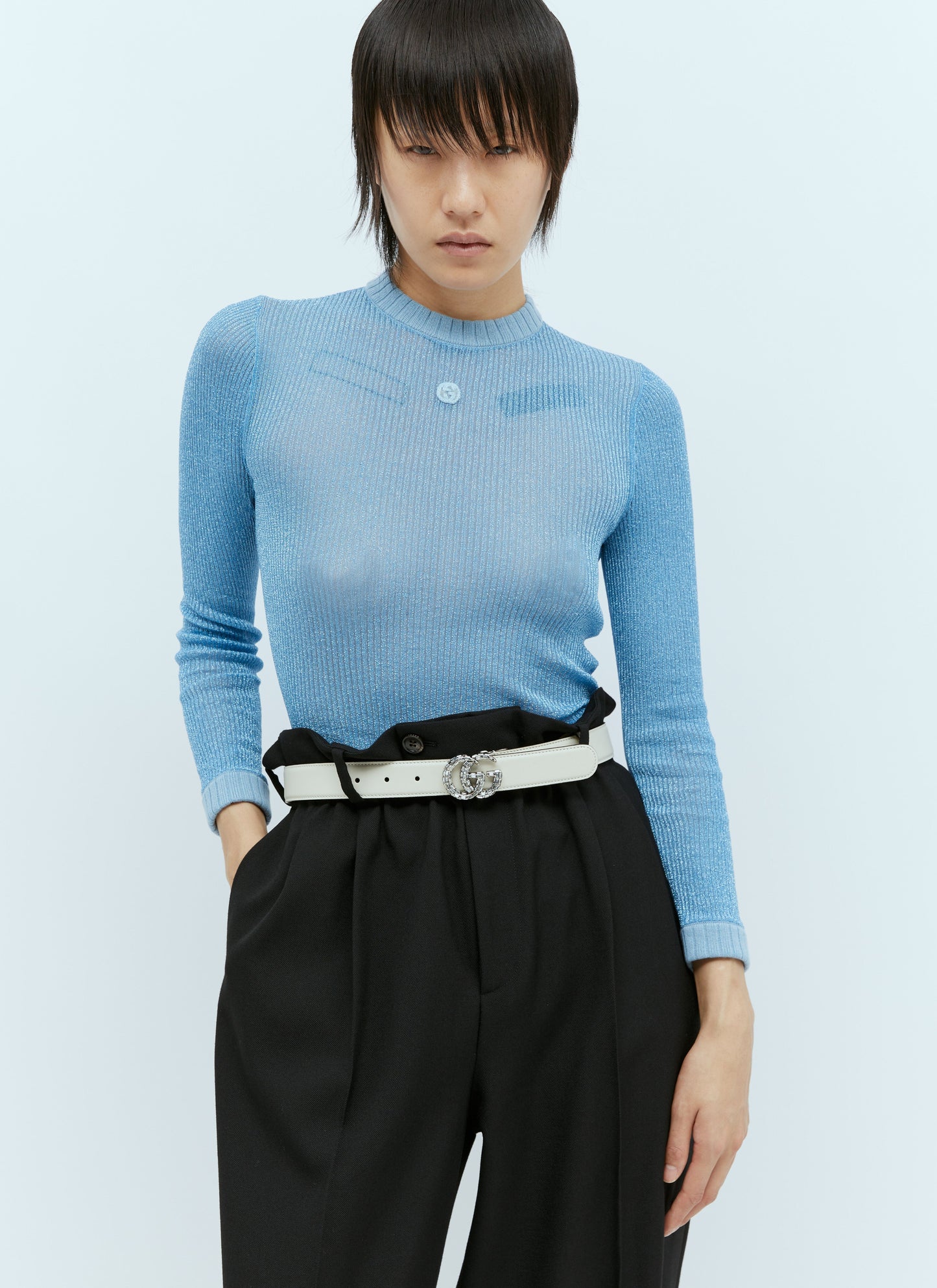Gucci Women Interlocking G Belt