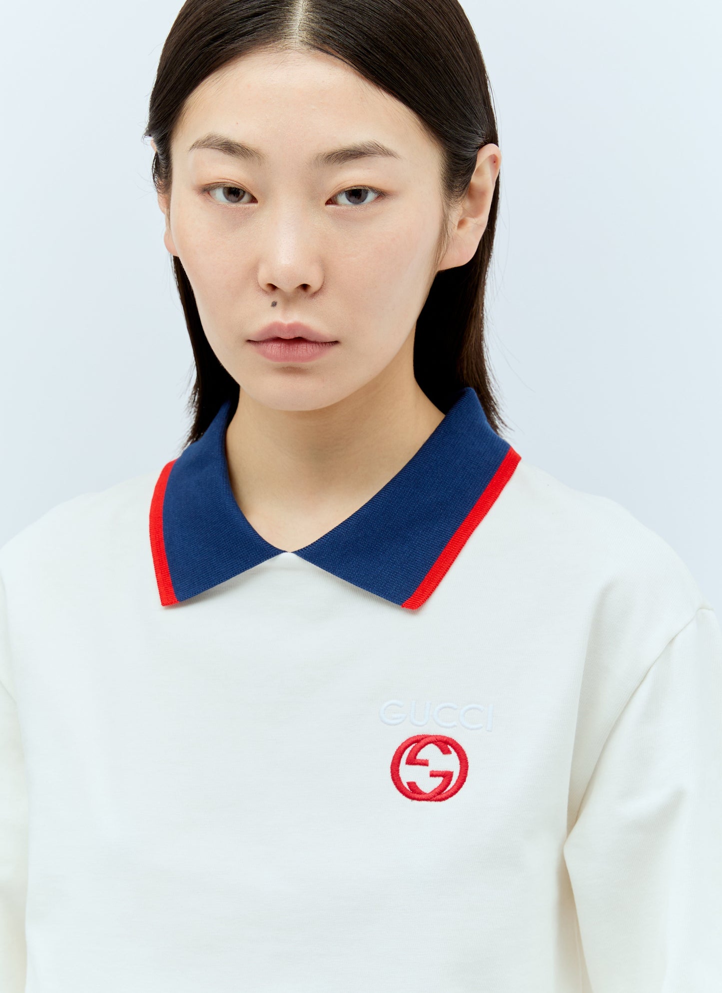 Gucci Women Interlocking G Polo Shirt