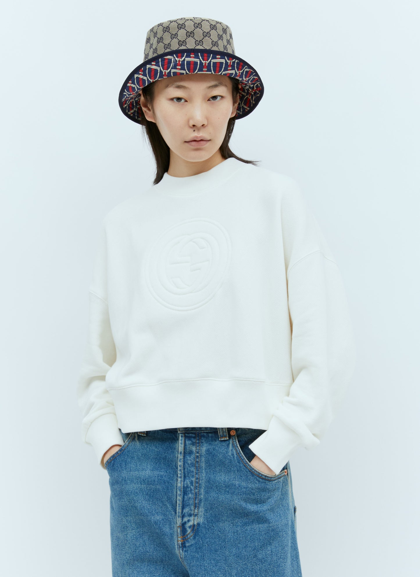 Gucci Women Gg Bucket Hat