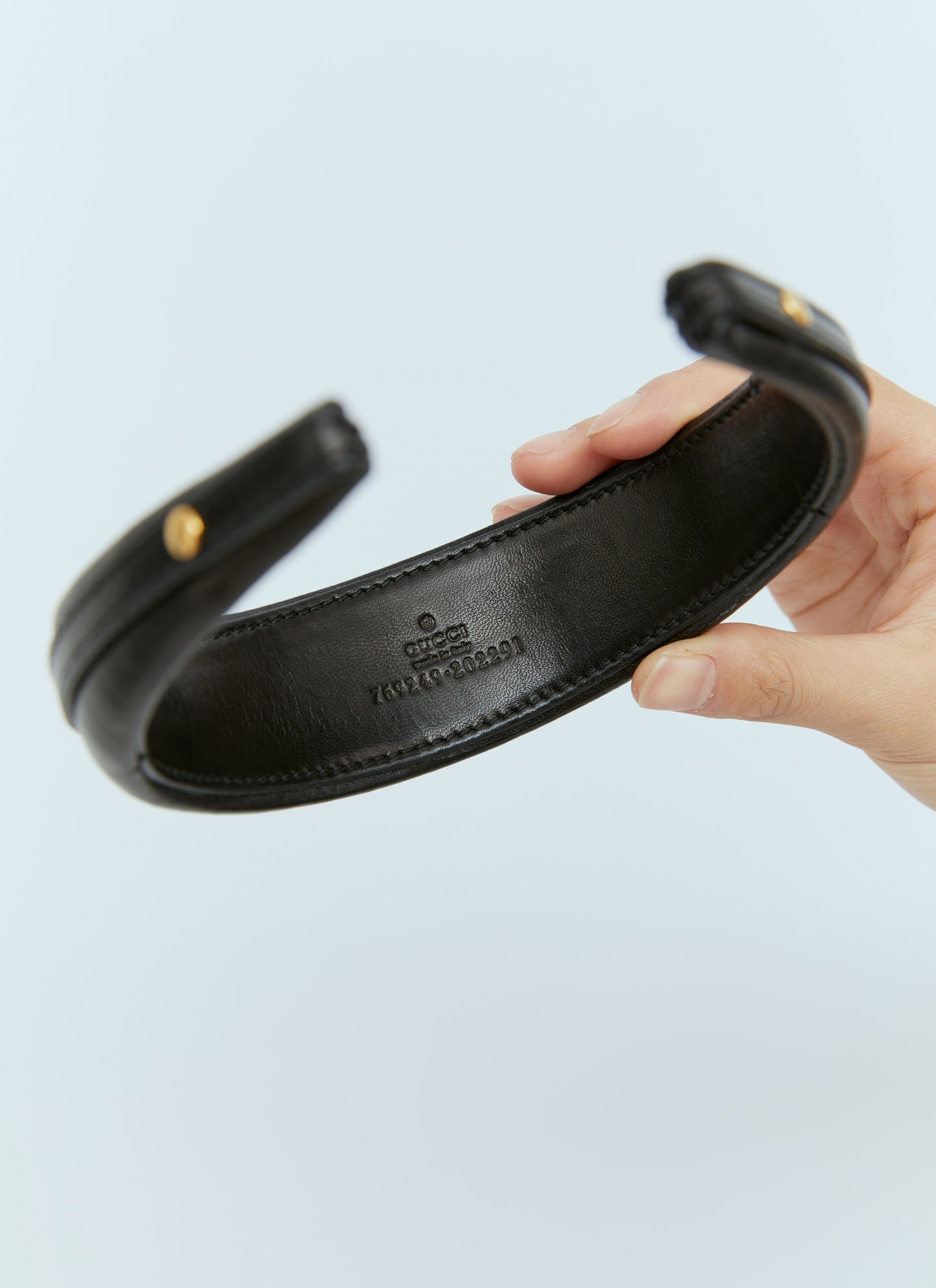 Gucci Women Logo Plaque Headband