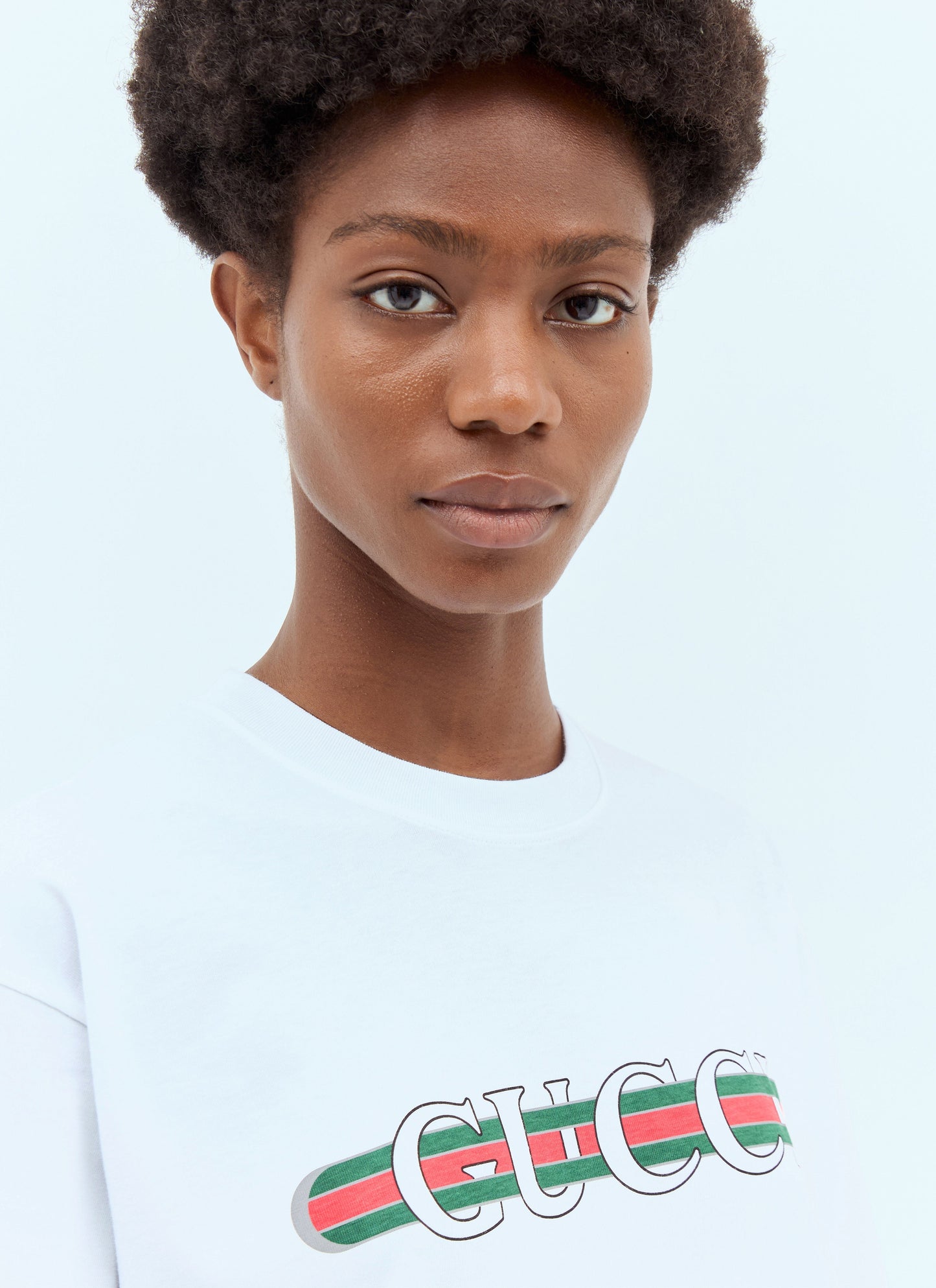 Gucci Women Logo Print T-Shirt
