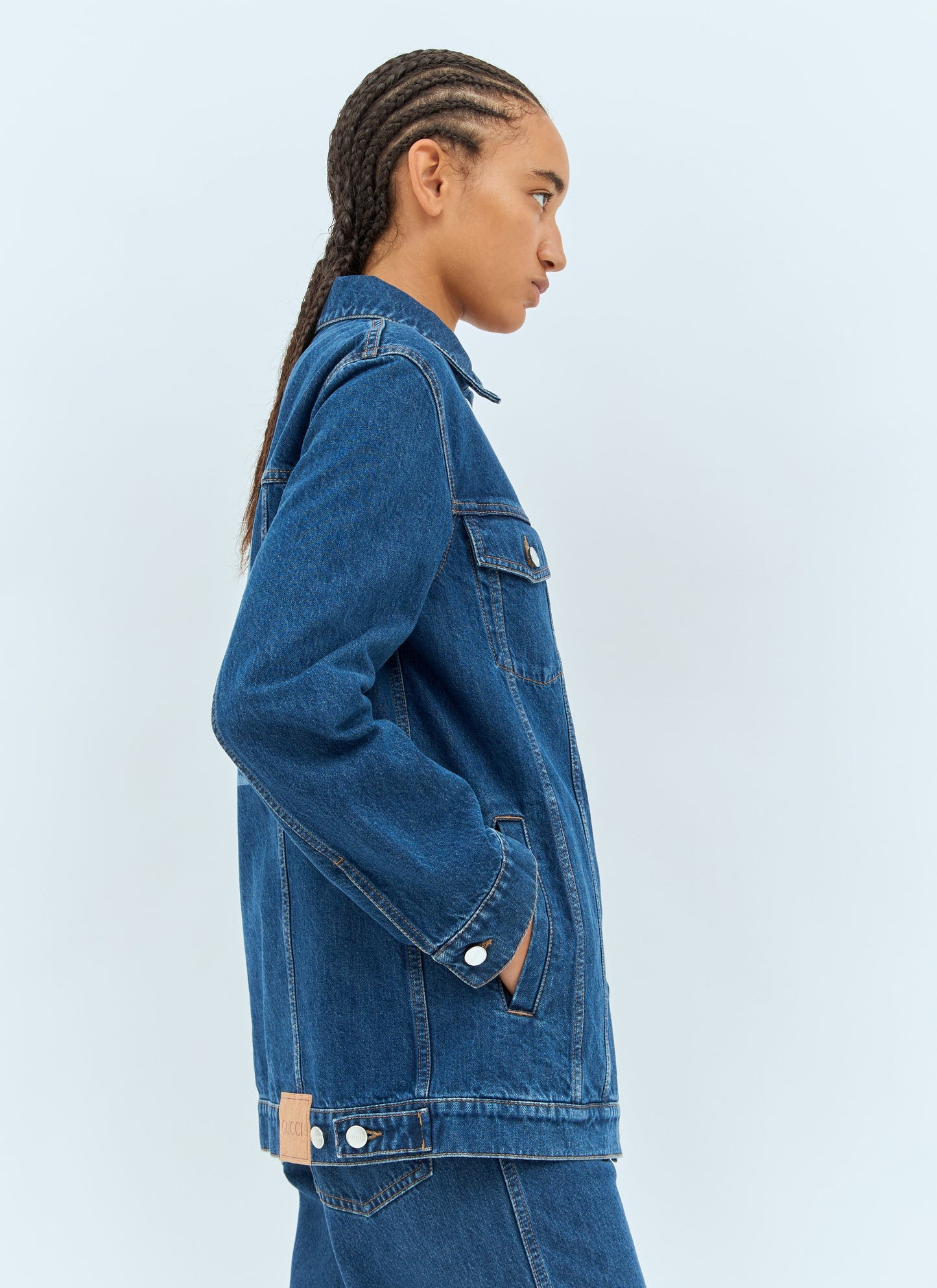 Gucci Women Classic Denim Jacket