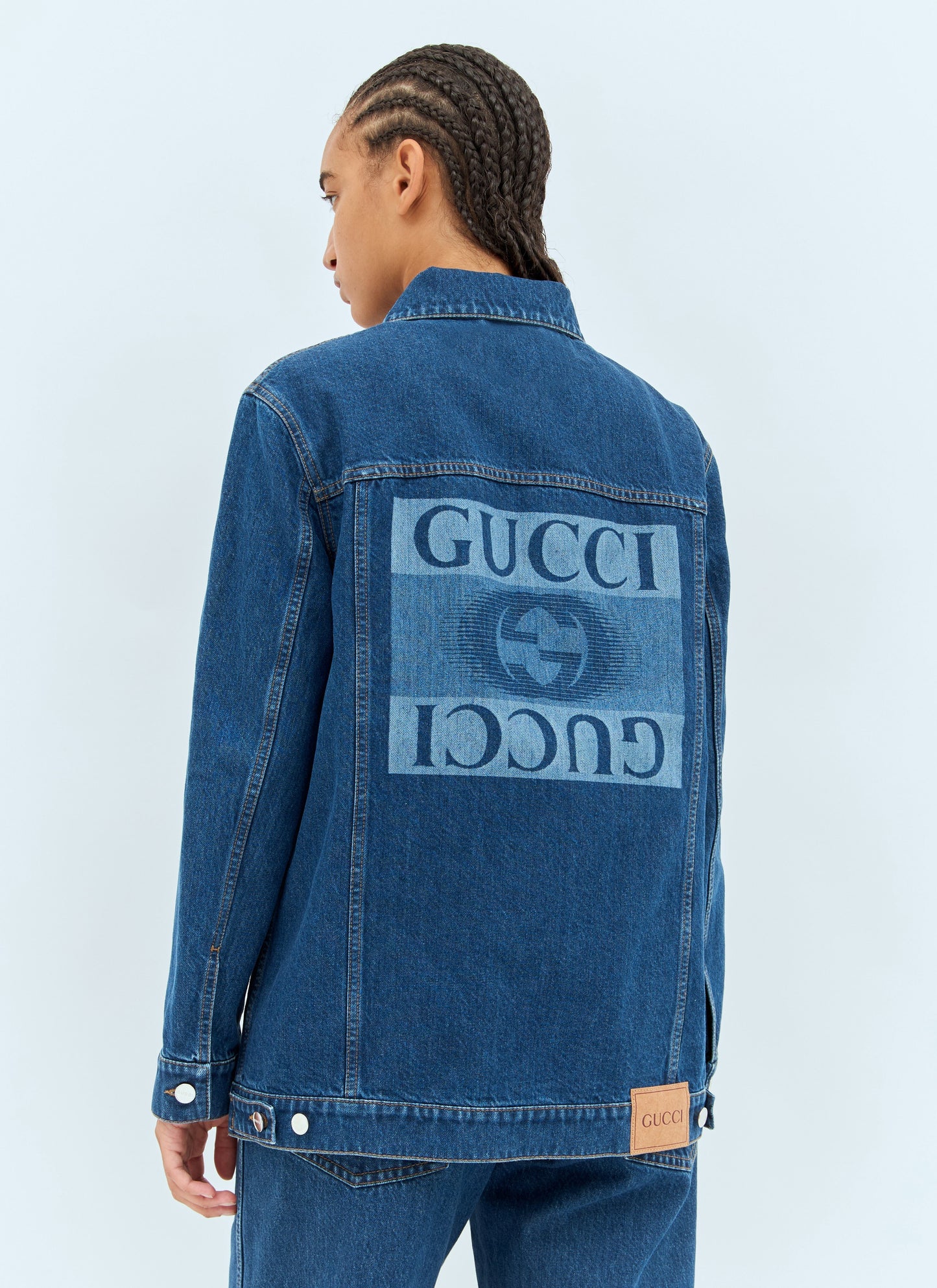 Gucci Women Classic Denim Jacket