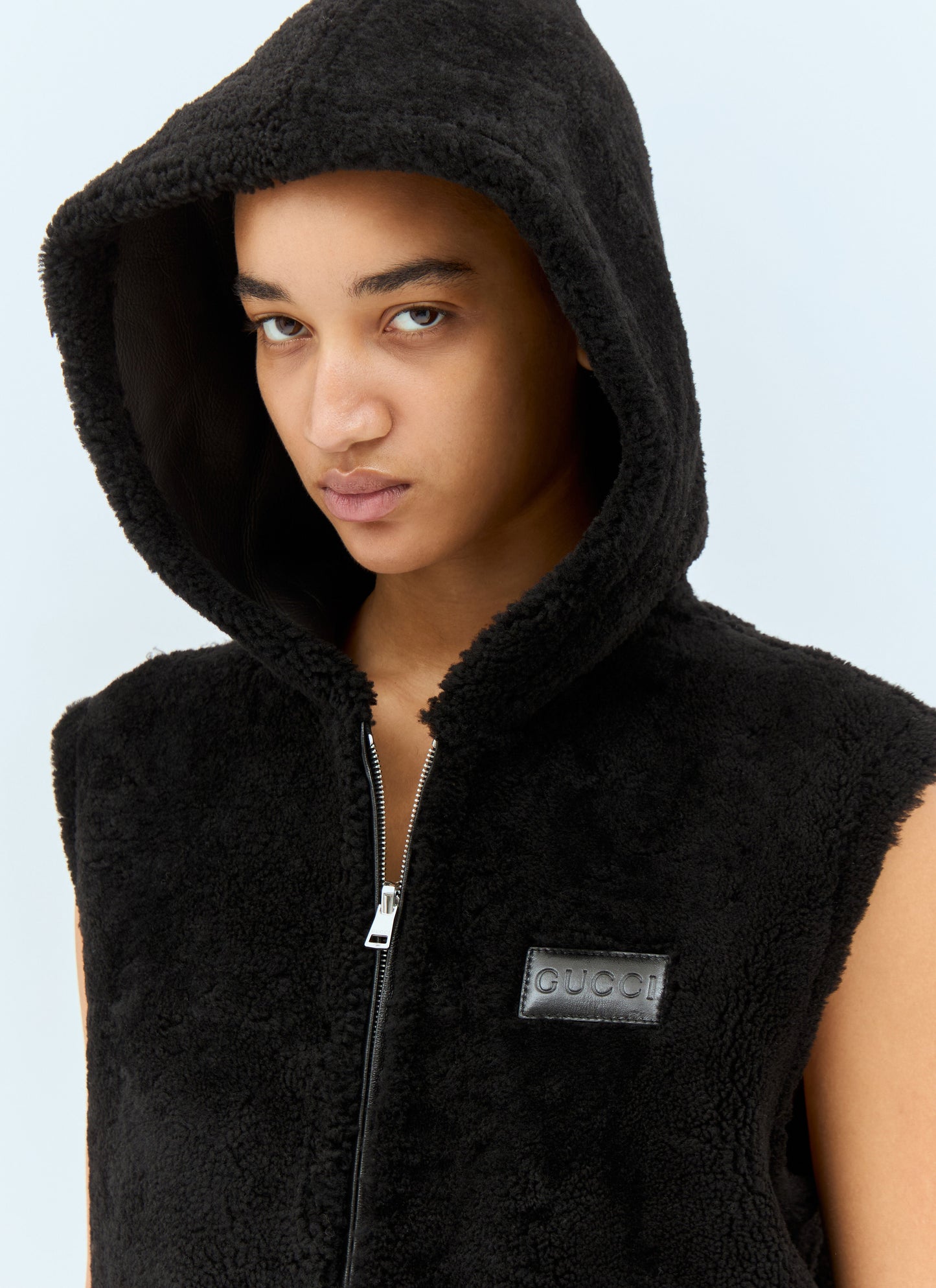Gucci Women Reversible Shearling Vest