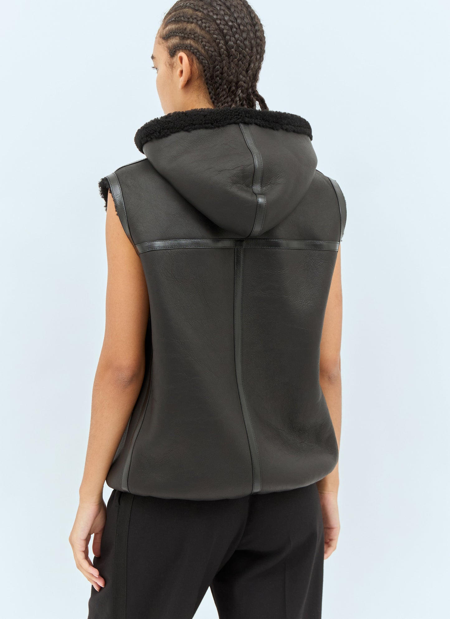 Gucci Women Reversible Shearling Vest