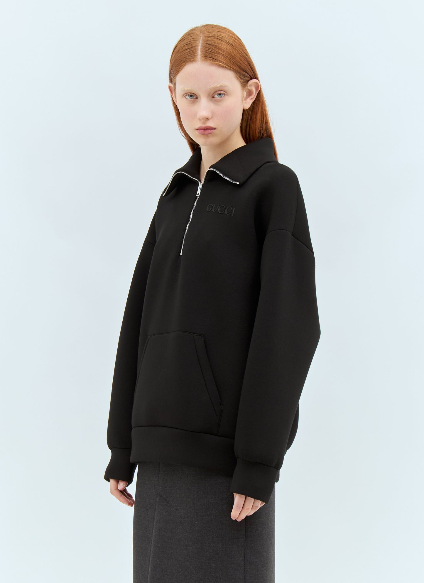 Gucci Women Logo Embossed Sweater