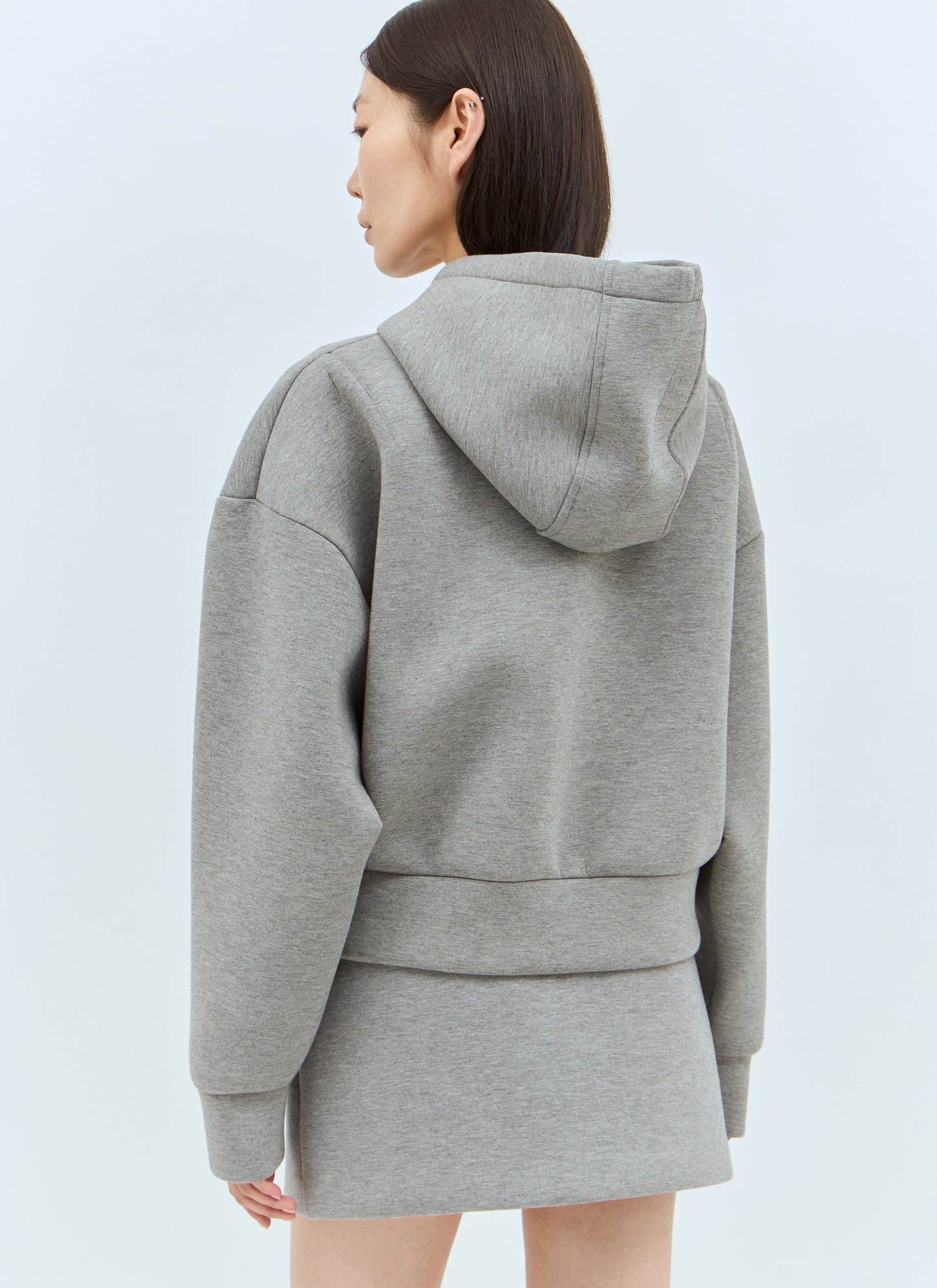 Gucci Women Jersey Hooded Sweatshirt