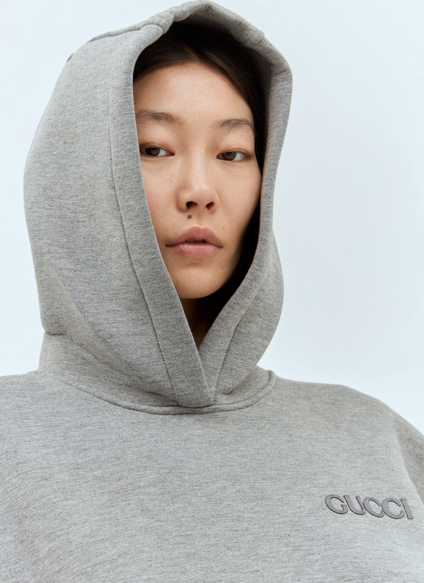 Gucci Women Jersey Hooded Sweatshirt