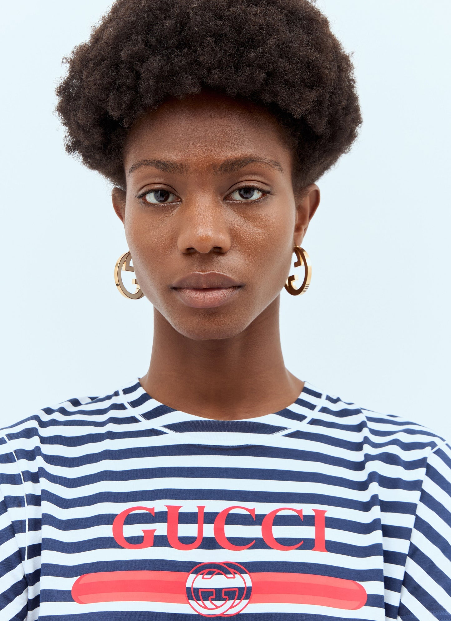 Gucci Women Blondie Hoop Earrings