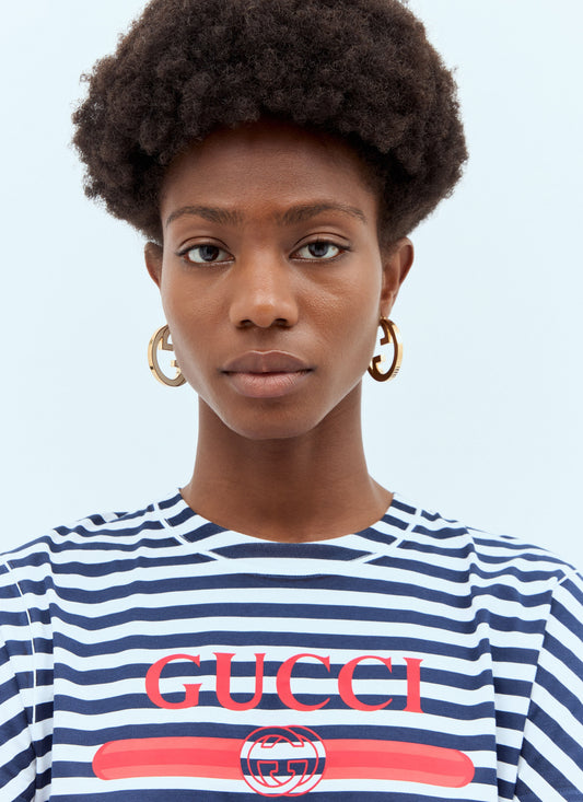 Gucci Women Blondie Hoop Earrings