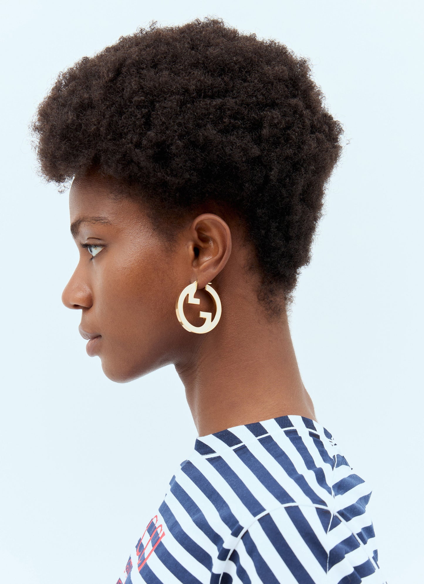 Gucci Women Blondie Hoop Earrings