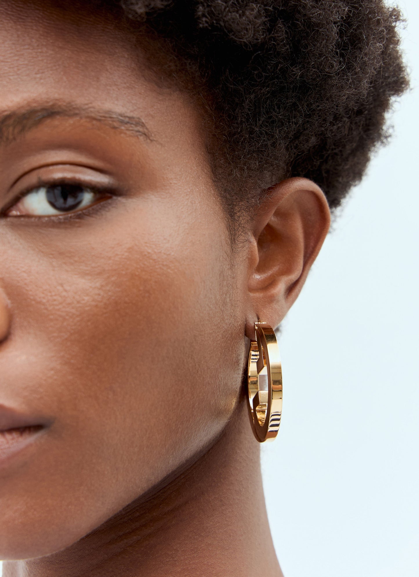 Gucci Women Blondie Hoop Earrings