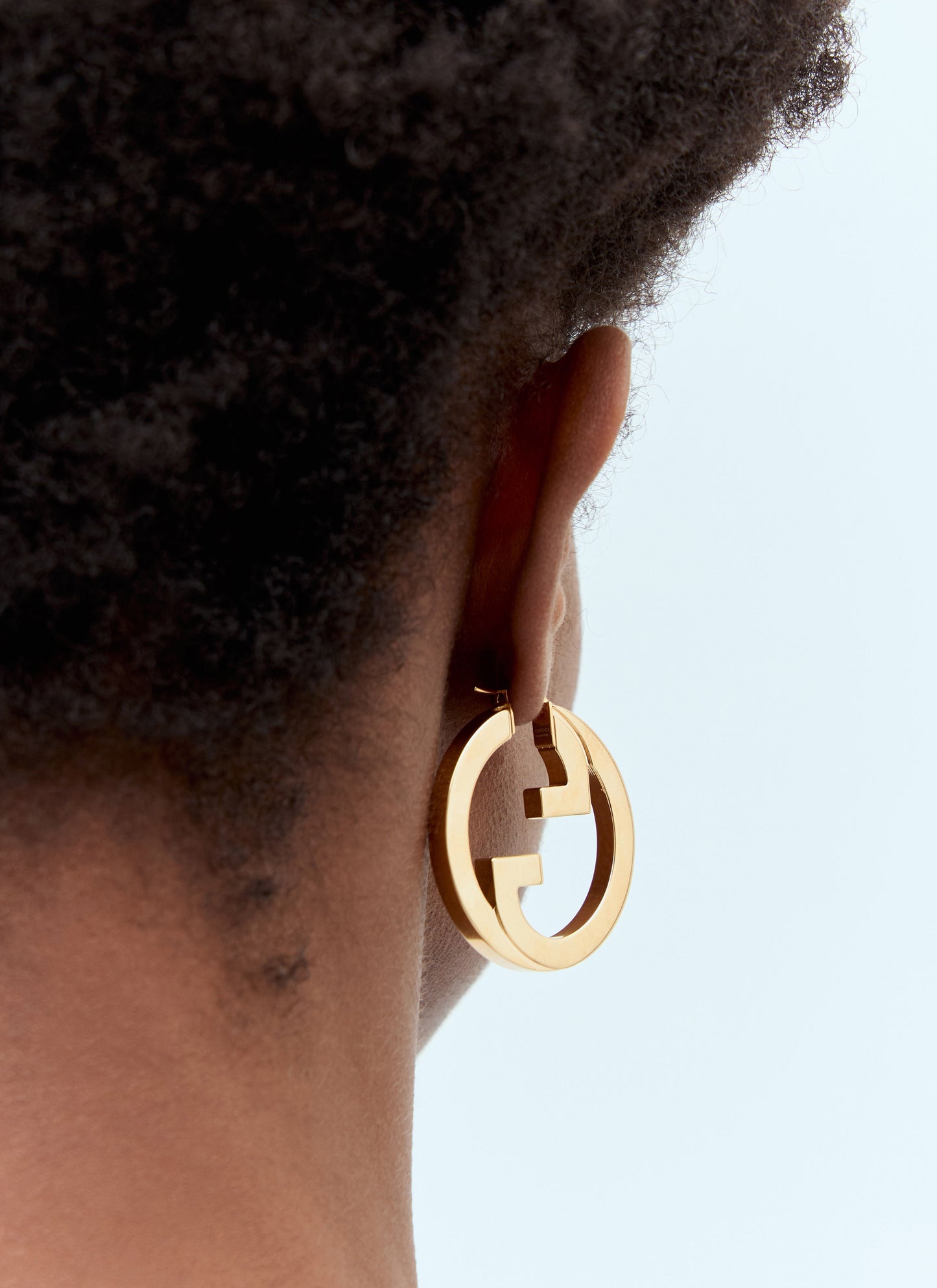 Gucci Women Blondie Hoop Earrings