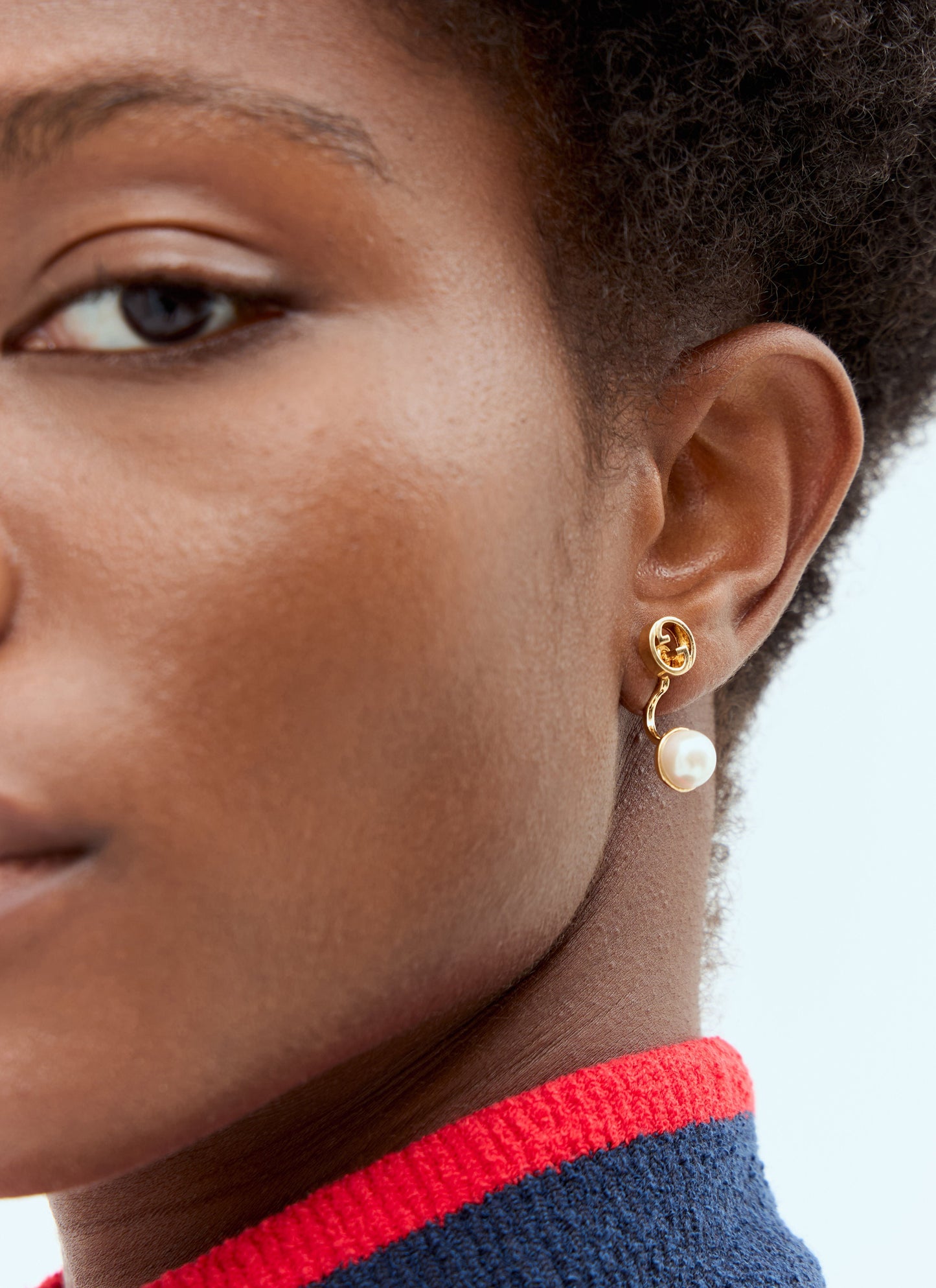 Gucci Women Blondie Resin-Pearl Earrings