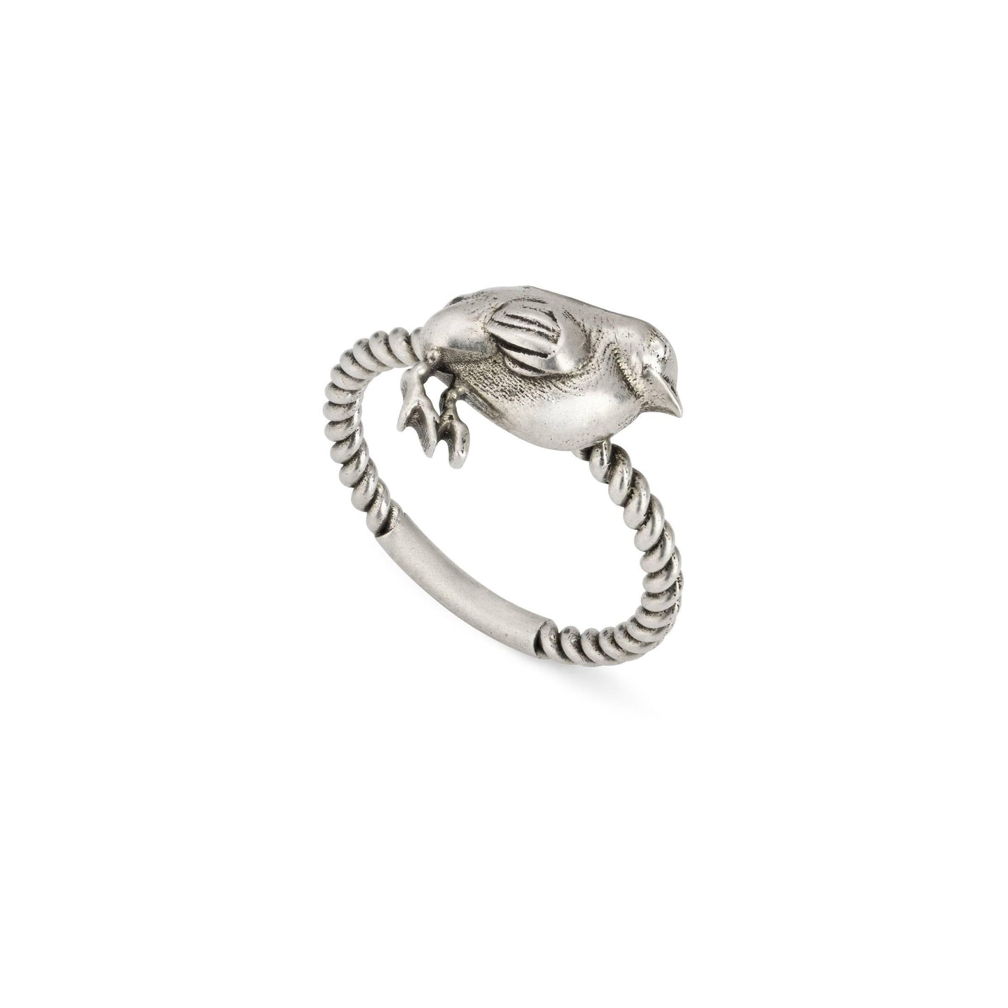 Gucci Chick Motif Ring in Silver
