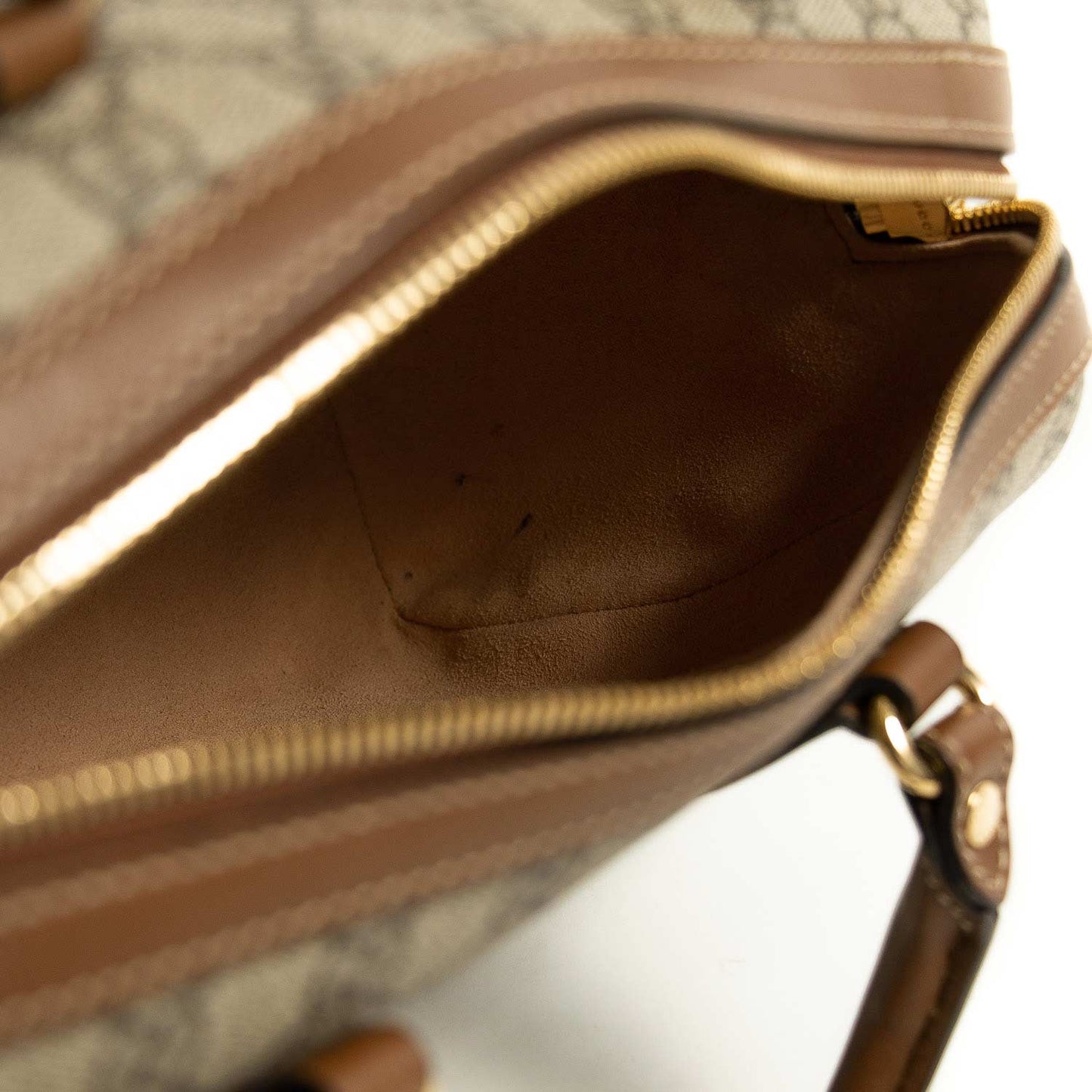 Gucci GG Supreme Embroidered Small Boston Bag