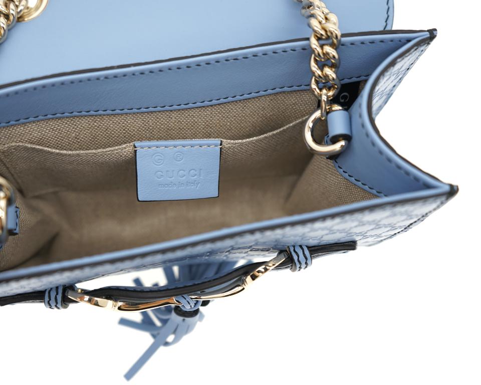 Gucci Emily Shoulder Bag in Mineral Blue