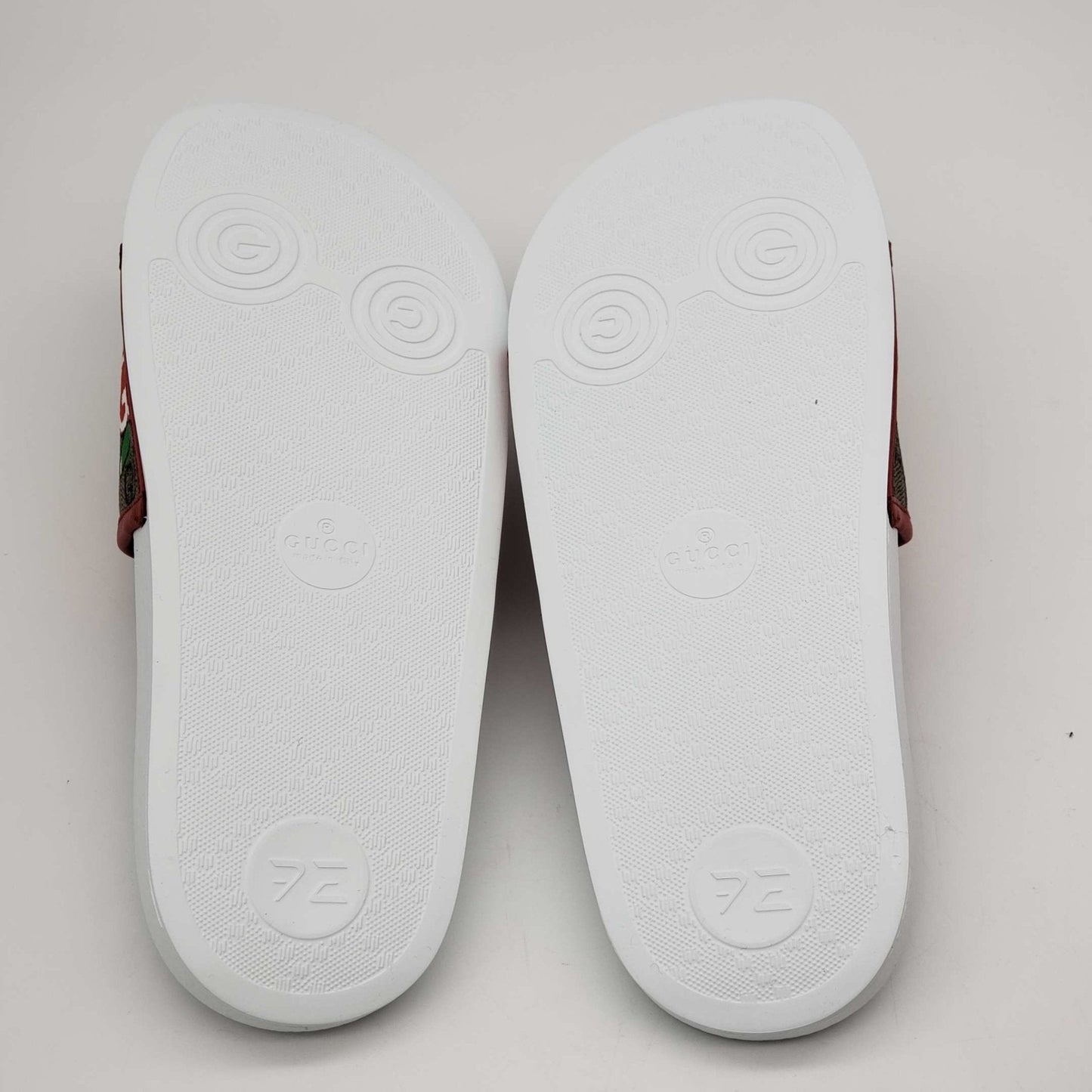 Gucci GG Apple Print Slide Sandal