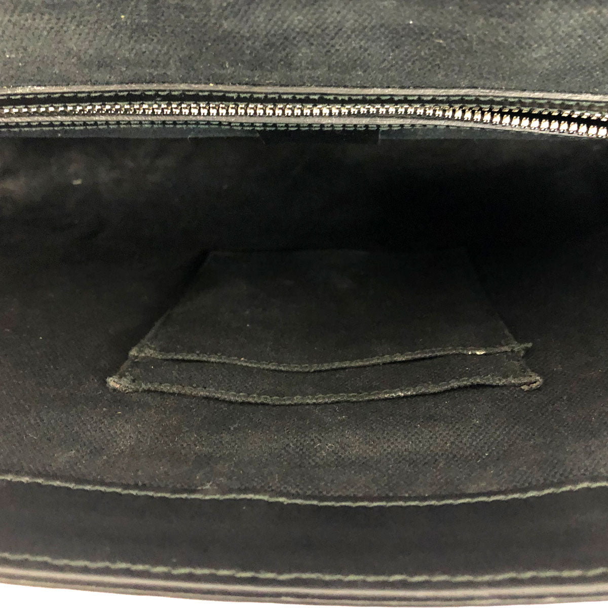 Gucci GG Supreme Black Flap Messenger Bag