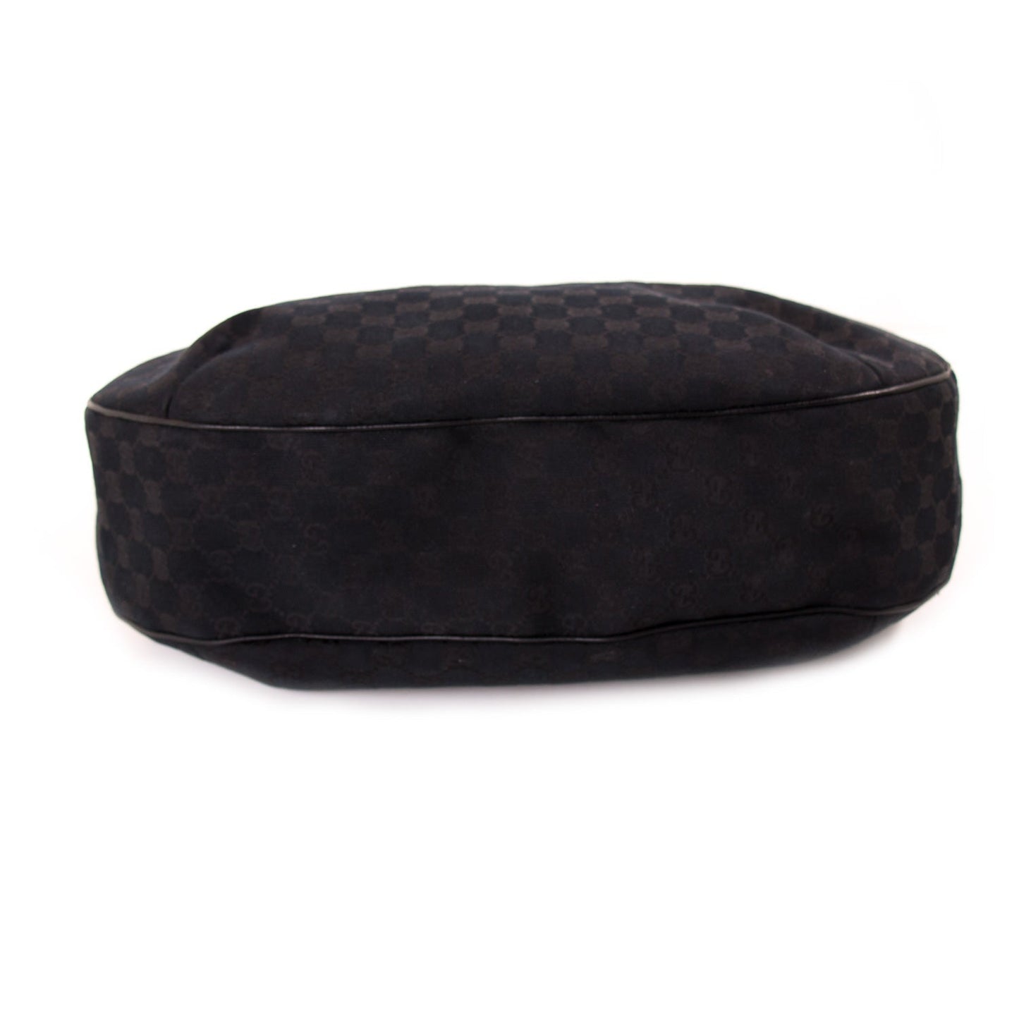 Gucci GG Black Canvas Hobo Bag