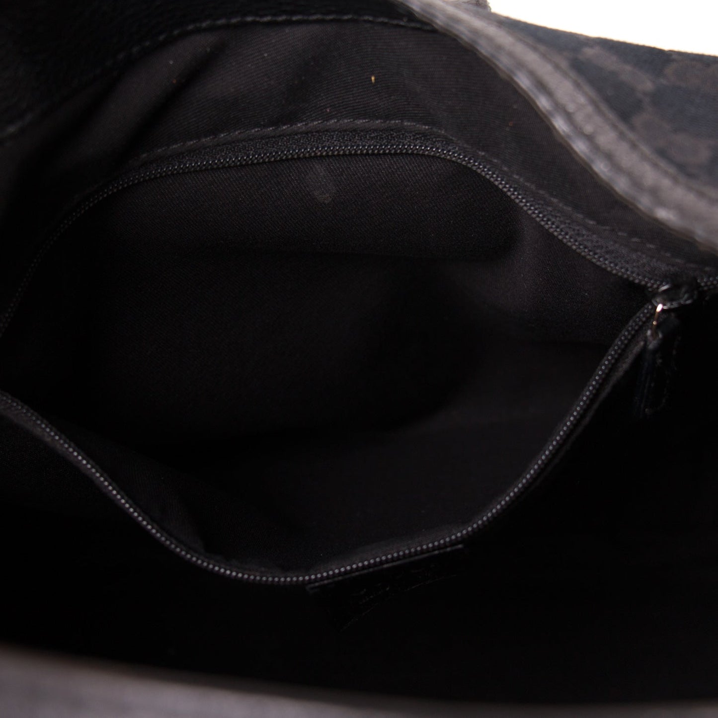 Gucci GG Black Canvas Hobo Bag