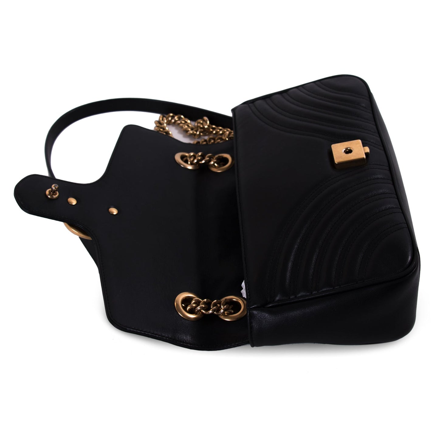 Gucci GG Marmont Small Metalassé Bag