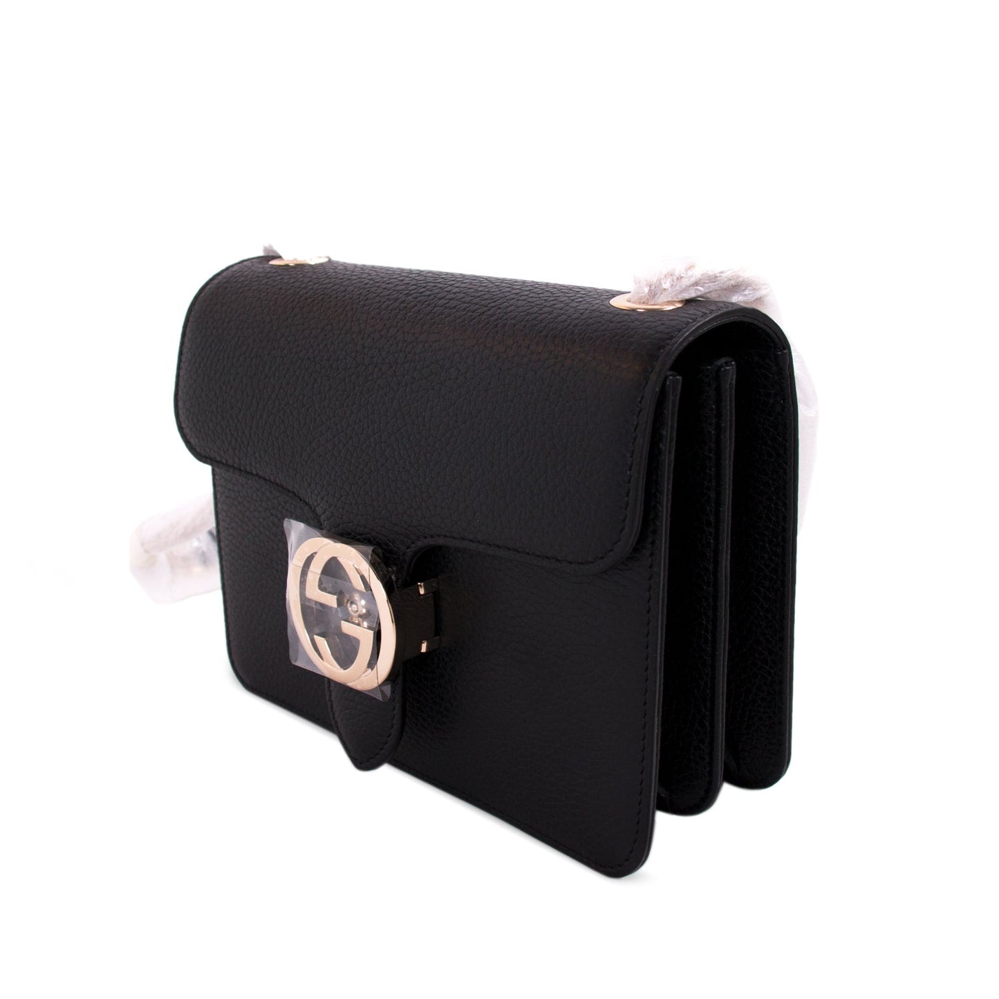 Gucci GG Interlocking Small Leather Bag