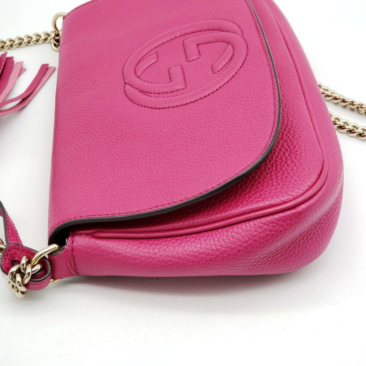 Gucci GG Soho Leather Shoulder Bag