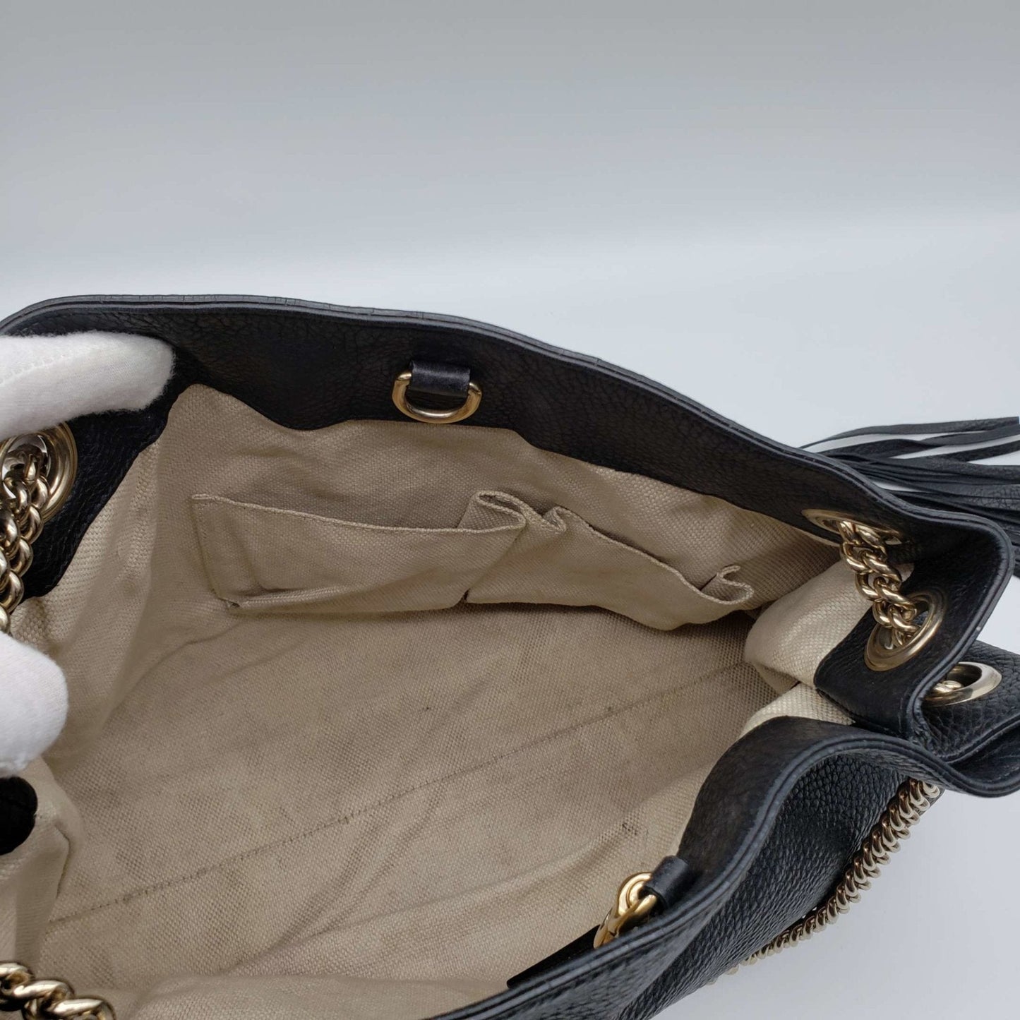 Gucci GG Soho on Chain Medium Shoulder Bag