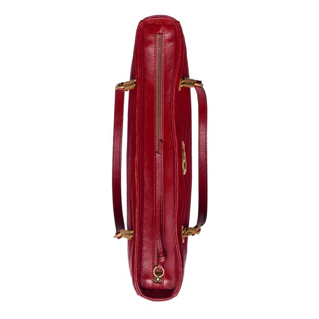 Gucci GG Marmont Matelassé Leather Shoulder Bag in Red