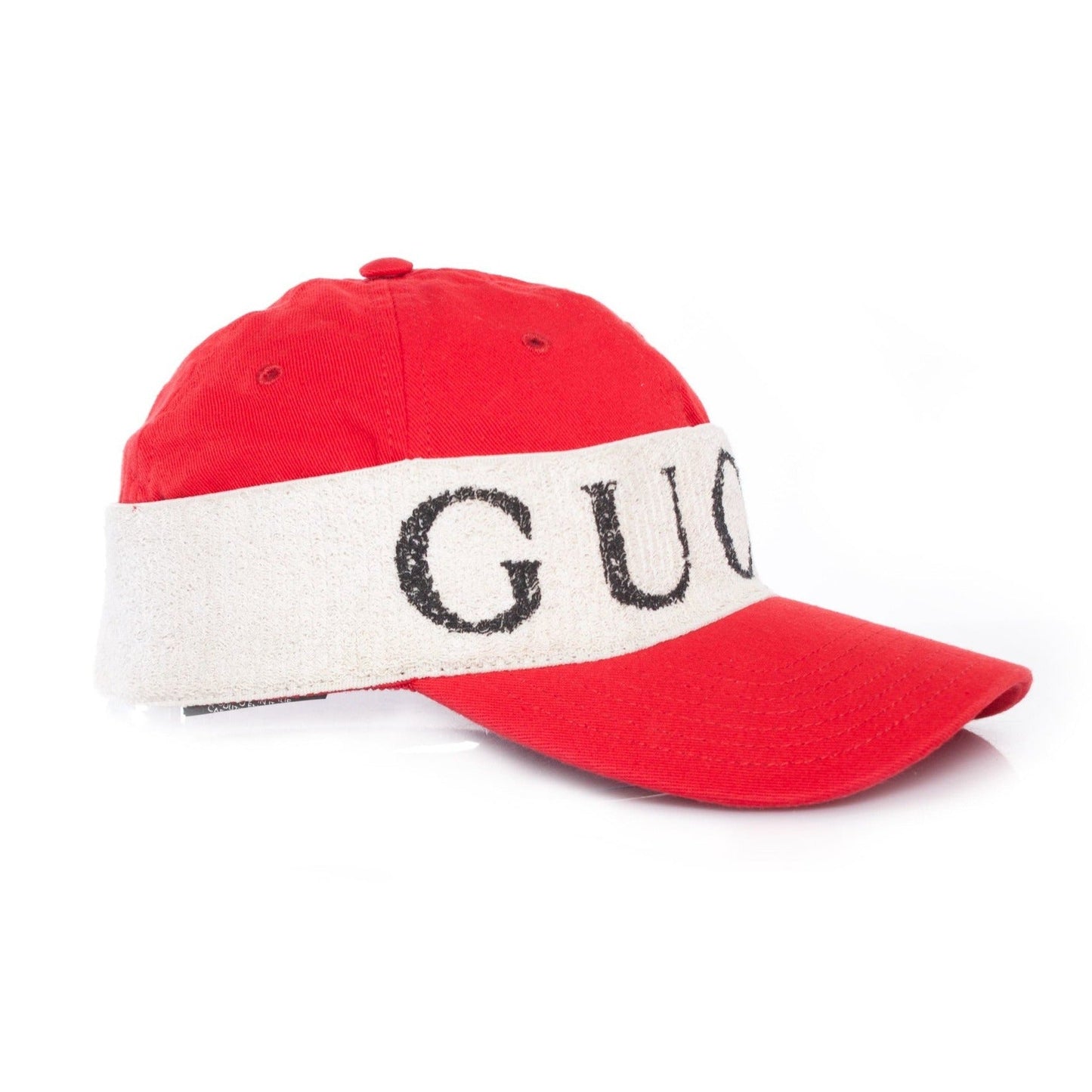 Gucci Wrap Baseball Hat with Headband in Red